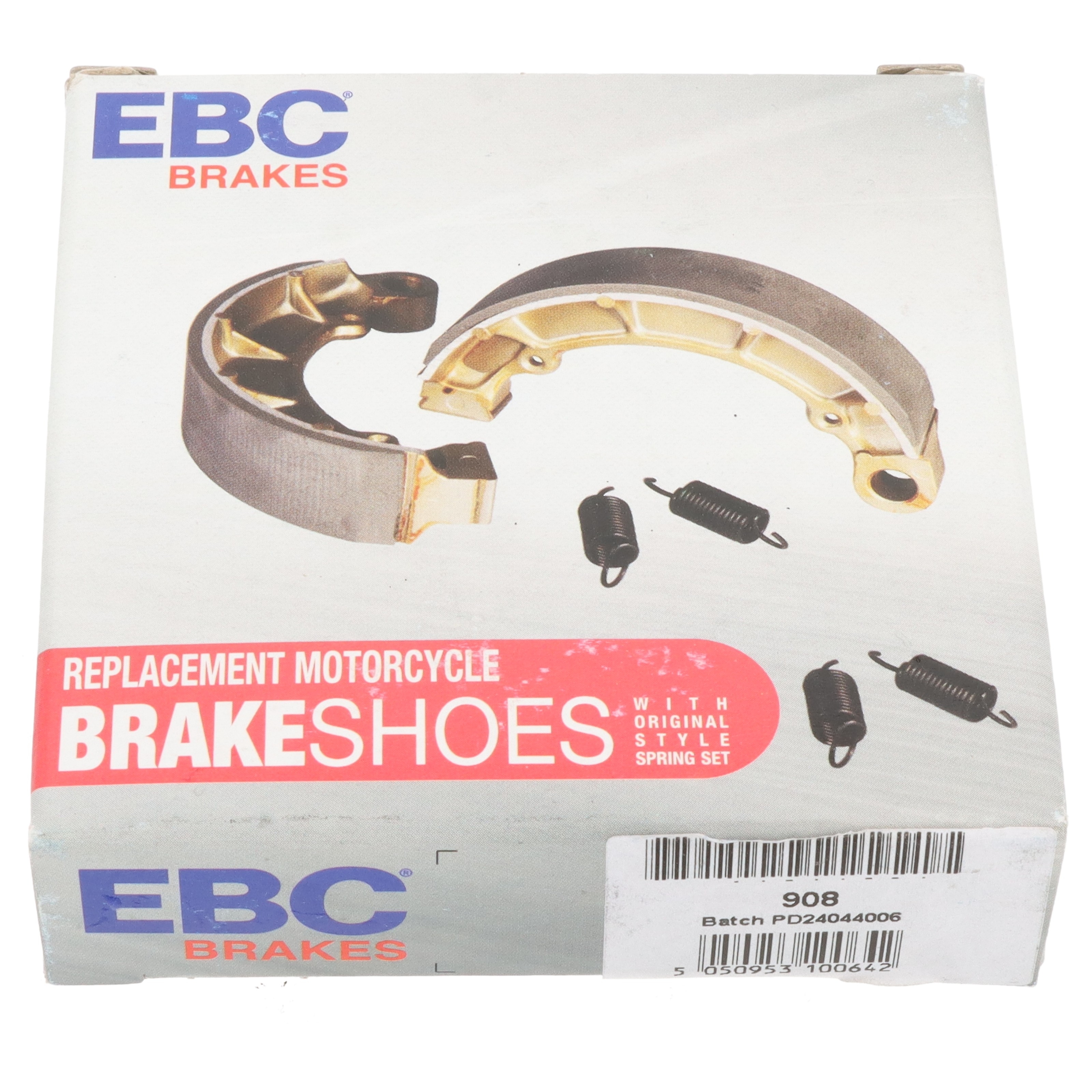 EBC Bremsbacken ohne Federn 908