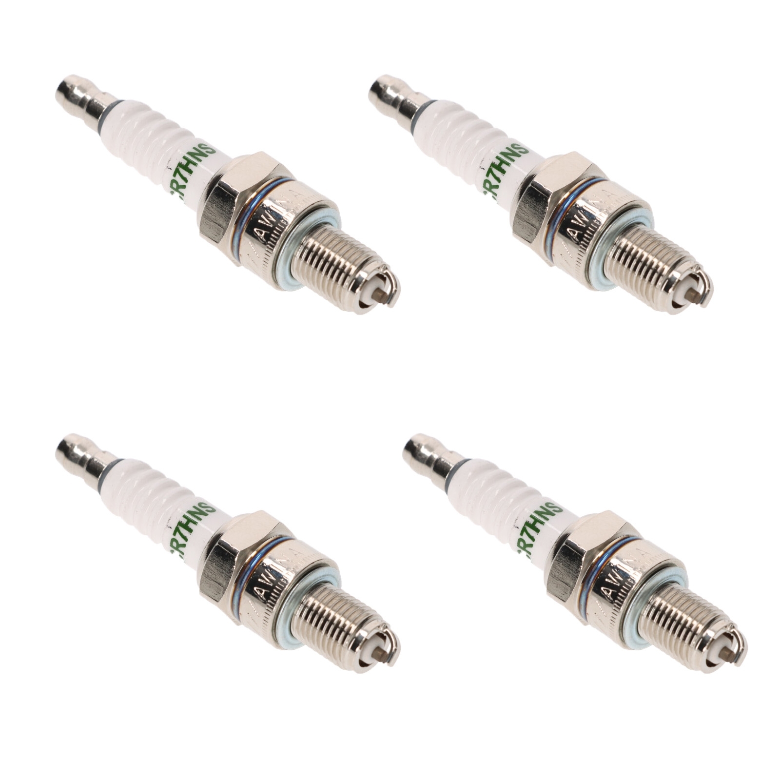 4x Zündkerze CR7HSA für 50/125/150ccm 4Takt Motorroller GY6 QMB QMA Motor