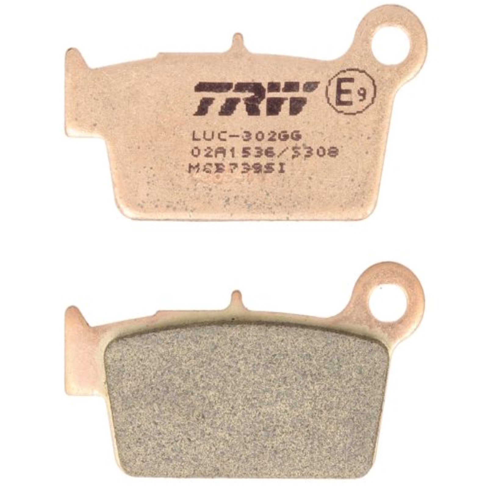 TRW MCB739SI Sintermetall Bremsbeläge hinten für Beta RR Aprilia Kawasaki KX Suzuki RM-Z Yamaha WR YZ