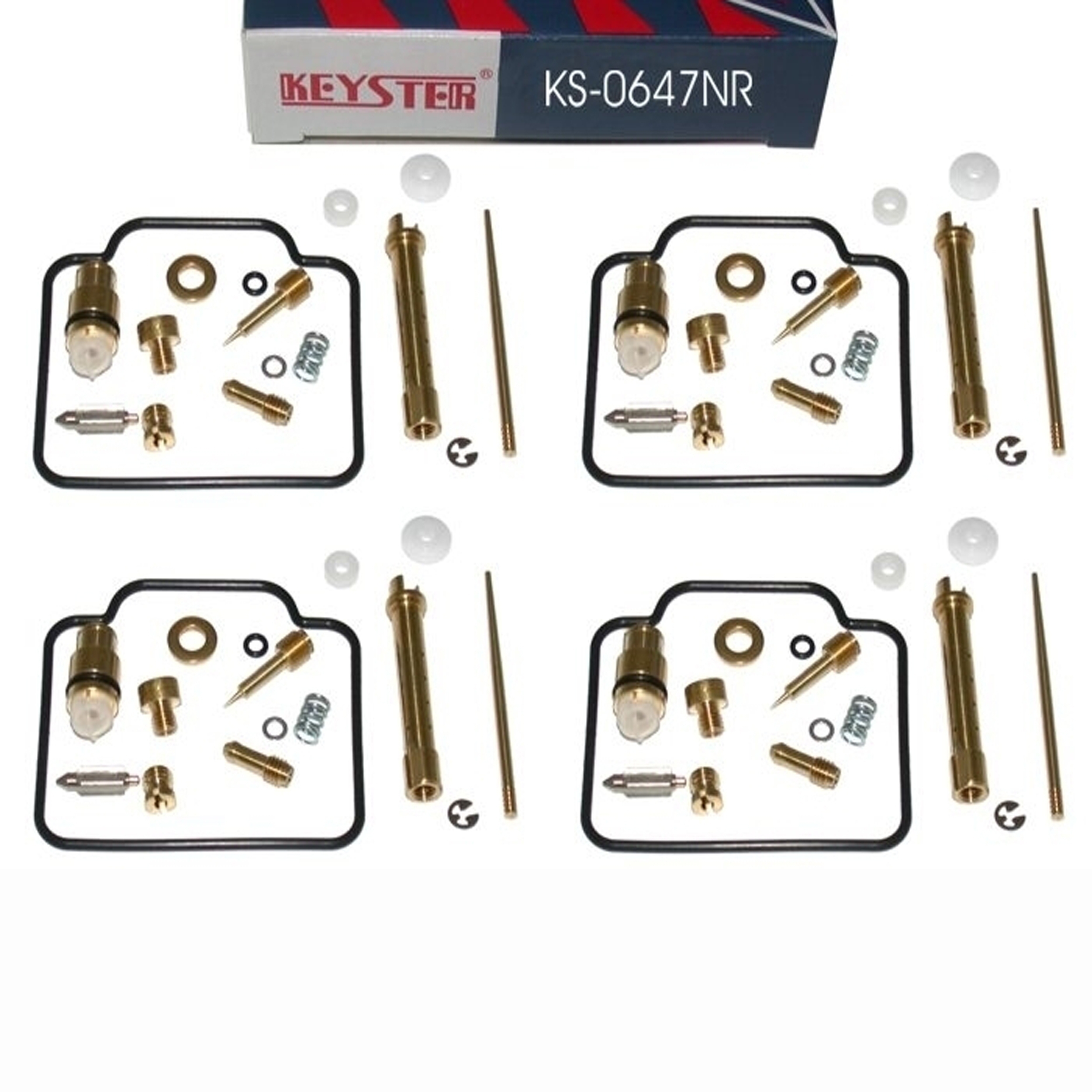 Keyster KS-0647NR Vergaser Reparatursatz für Suzuki GSX1100 F 1988 - 1996 GV72C