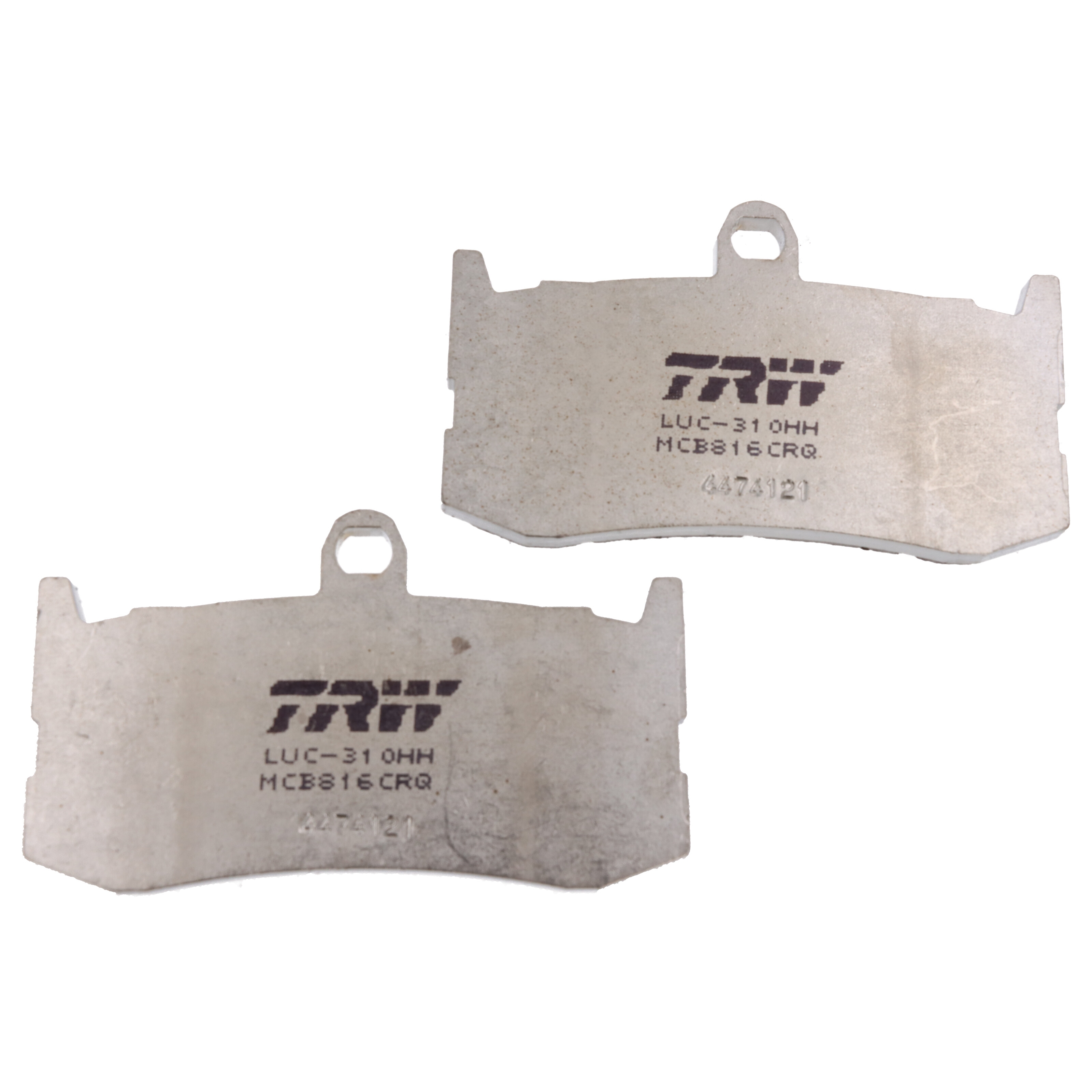 TRW MCB816CRQ Carbon Bremsbeläge vorne für Triumph Daytona 675 2009 - 2017
