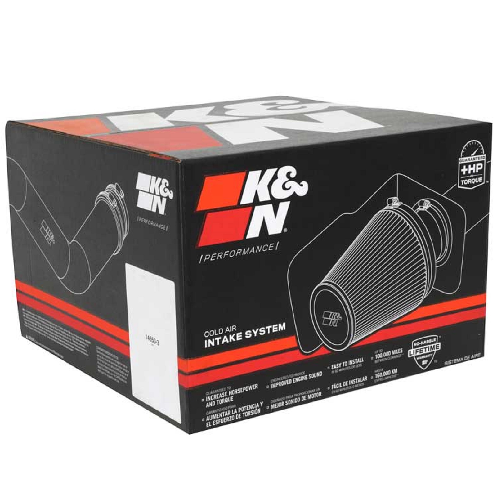 K&N Einlassfilter Performancekit für Chrysler Dodge 5.7 V8 Motor 2011-2023