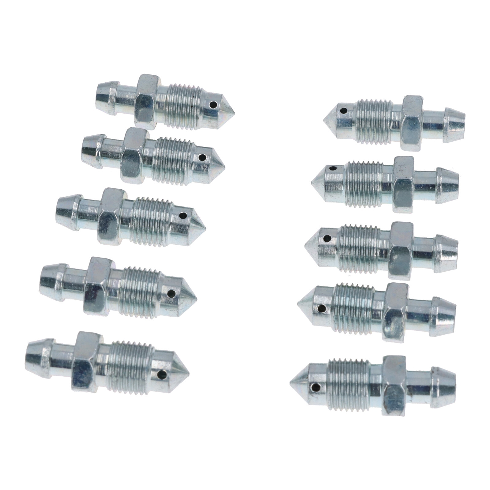 10x Quick Brake 0039-10 Bremsen Entlüfterschraube Entlüftungsventile M10x1x30 mm SW11