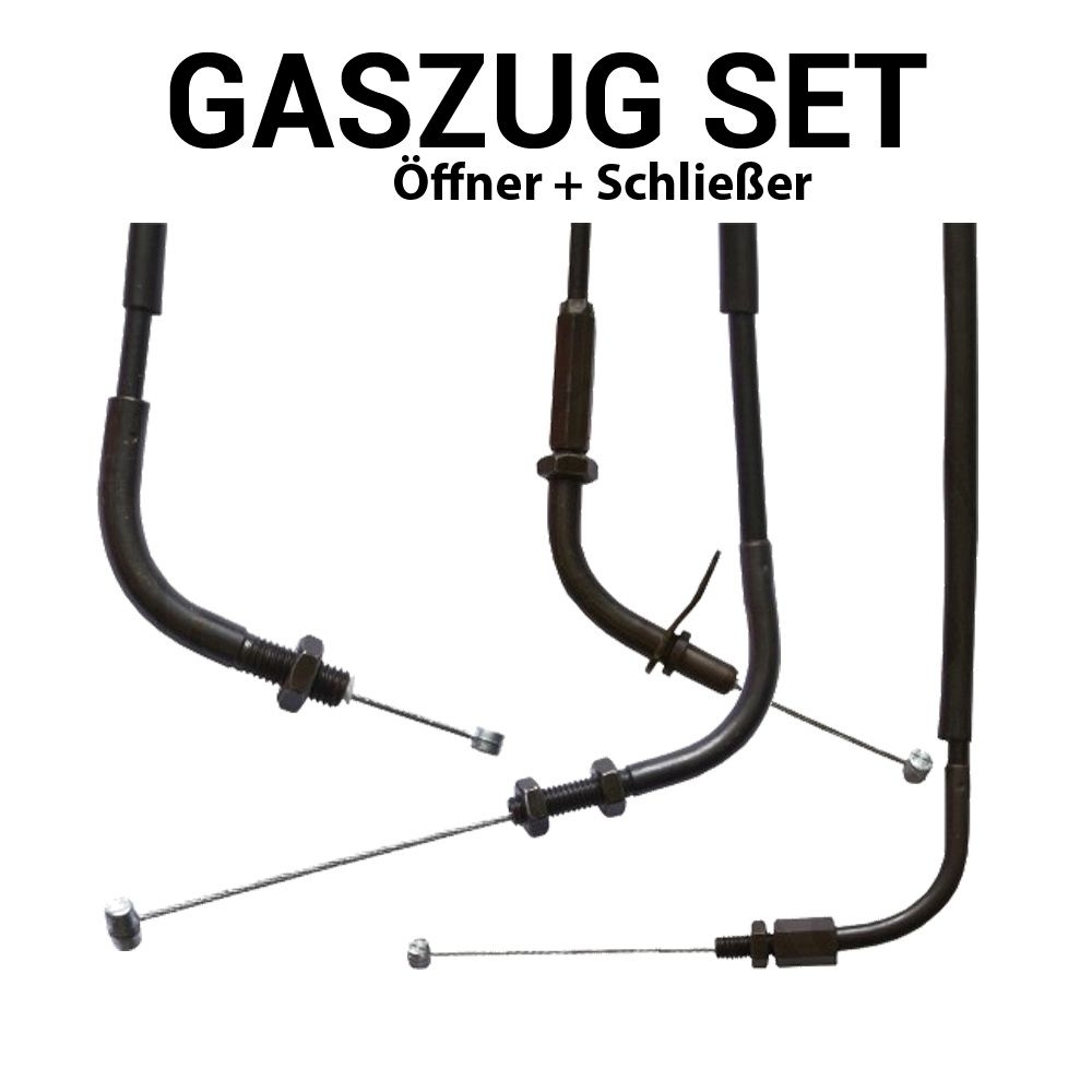 Gaszug Gasseil Satz für Yamaha XVS 650 Drag Star (Classic) 1998-01 Öffner A + Schließer B