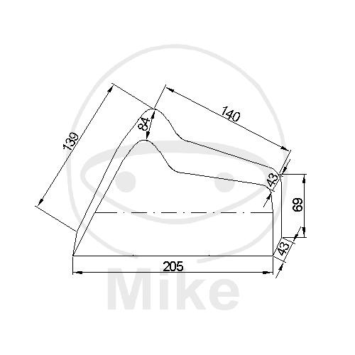 Faltgarage Premium Scooter Motomike schwarz