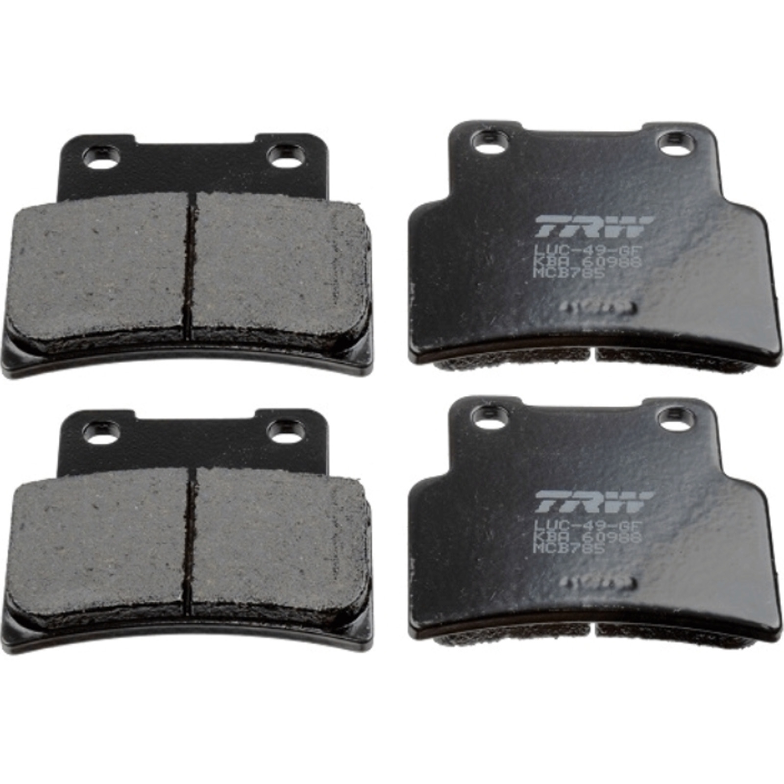 TRW MCB785 Bremsbelagsatz vorne für Aprilia Dorsoduro 750 SMV 900 Mana 850 Shiver 750 SL GT