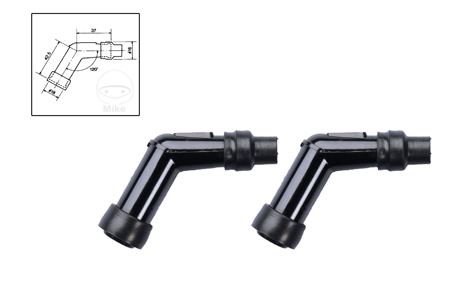 2x NGK Zündkerzenstecker für Suzuki GS500 1989-2000 Honda VT750 C C2 Shadow VT500 E