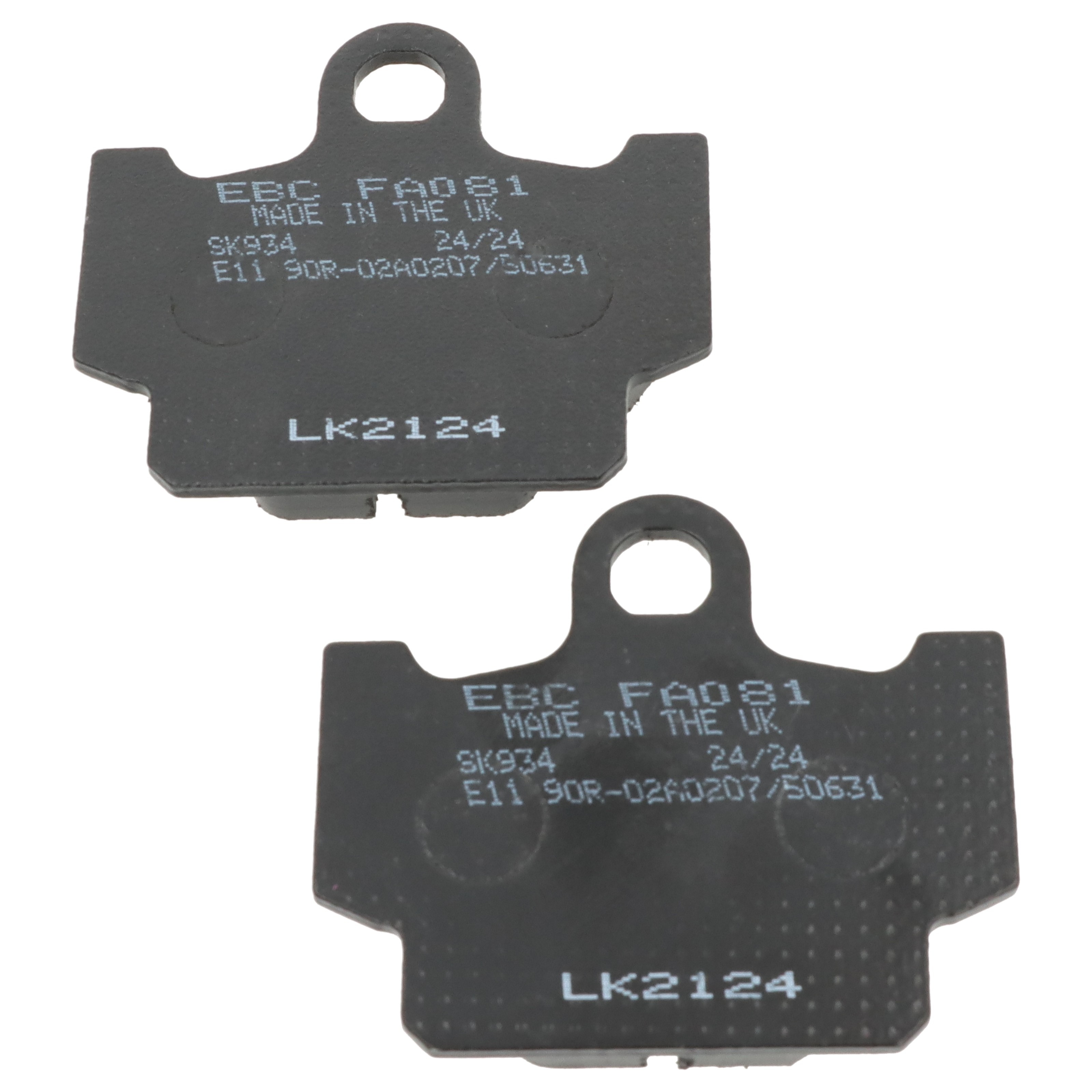 Bremsbeläge FA081 für Yamaha RD 80 125 350 XV SR 250 500 XS 400 XZ 550 XT 600