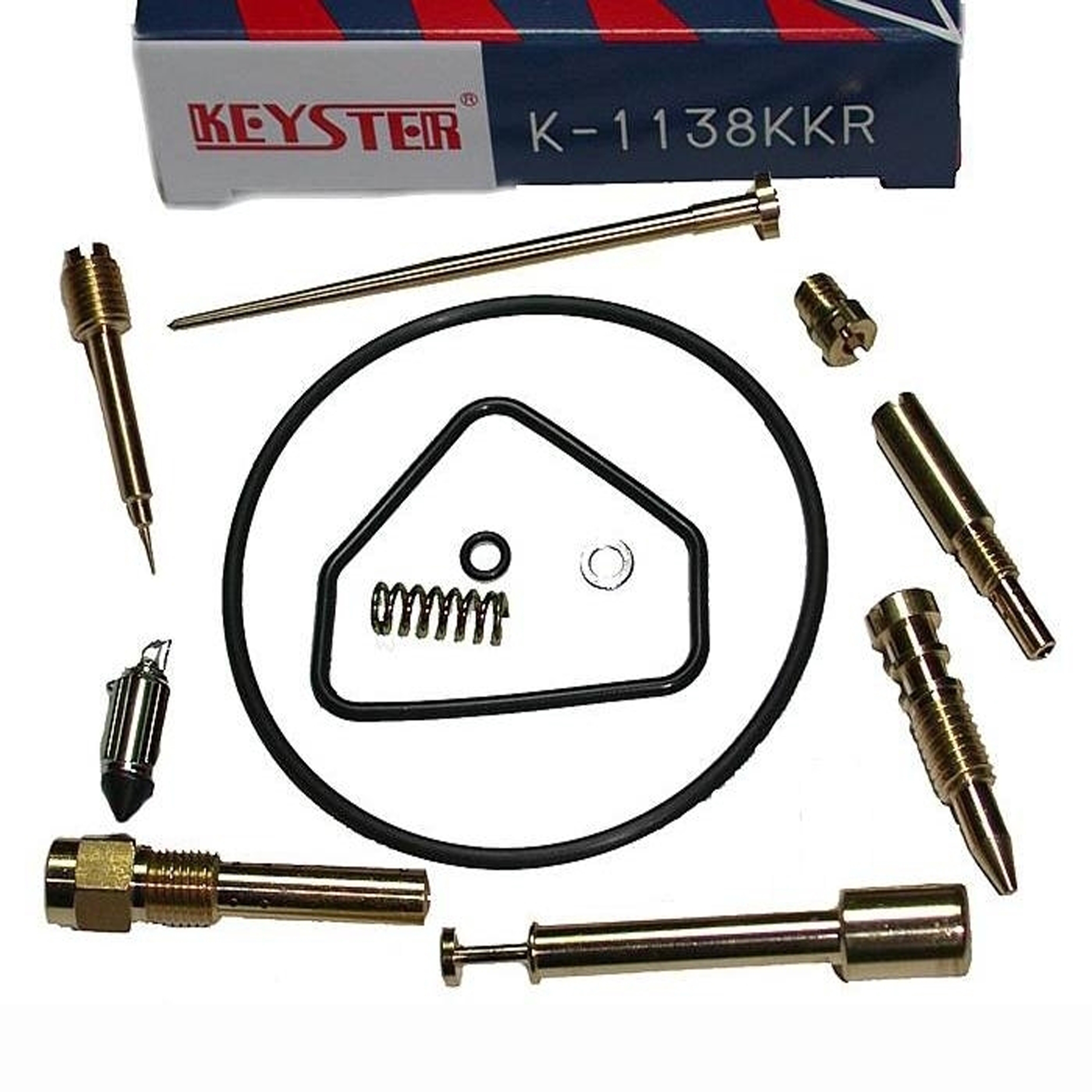 Keyster K-1138 Vergaser Reparatursatz vorne und hinten für Kawasaki VN750 Vulcan 1986-1995