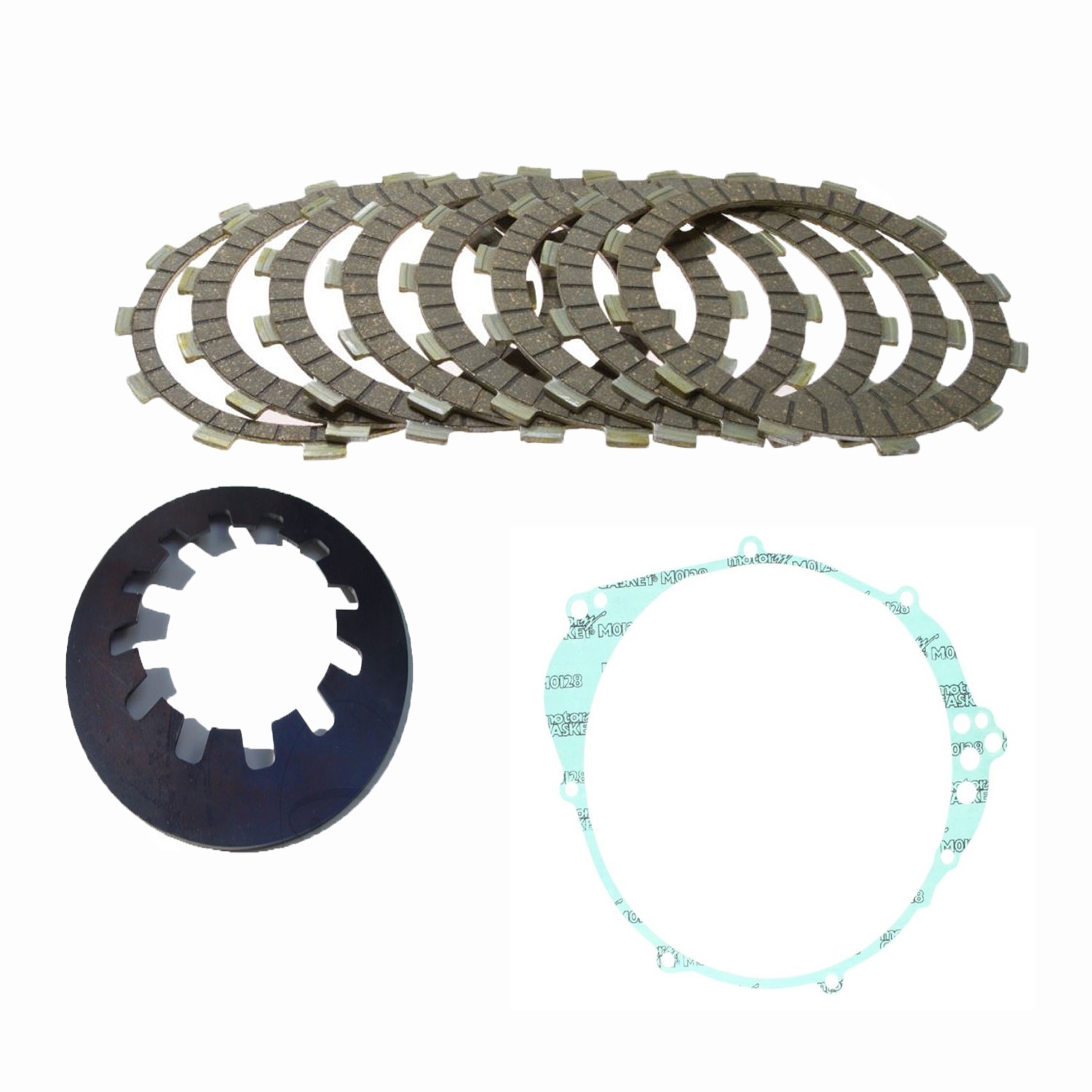 Kupplung für Yamaha YZF-R1 1000 1999 - 2003 EBC Satz verstärkt + Dichtung