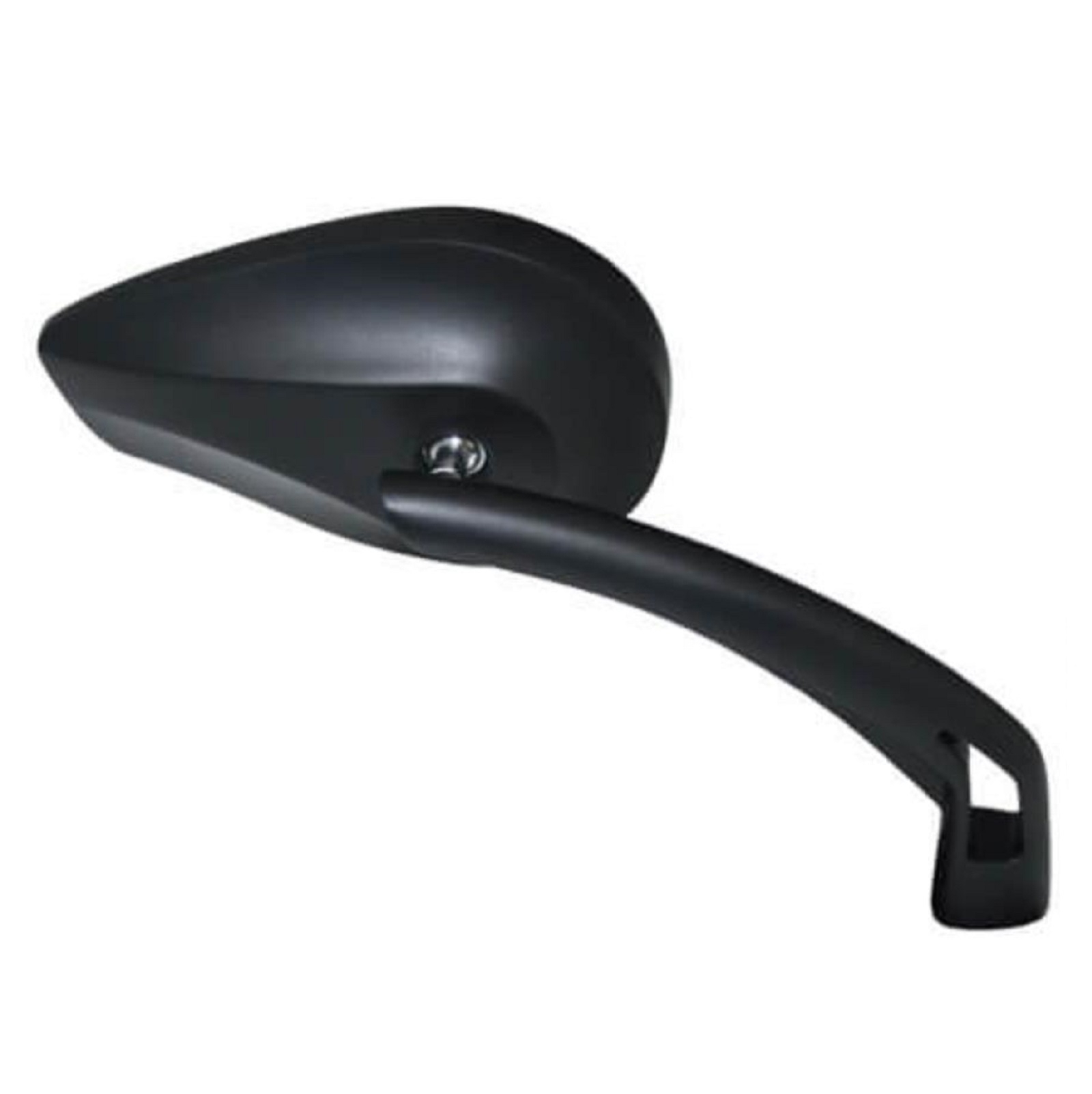 Spiegelpaar passt für viele Fahrzeuge aus Aluminium in schwarz mit M10 Gewinde Beidseitig montierbar