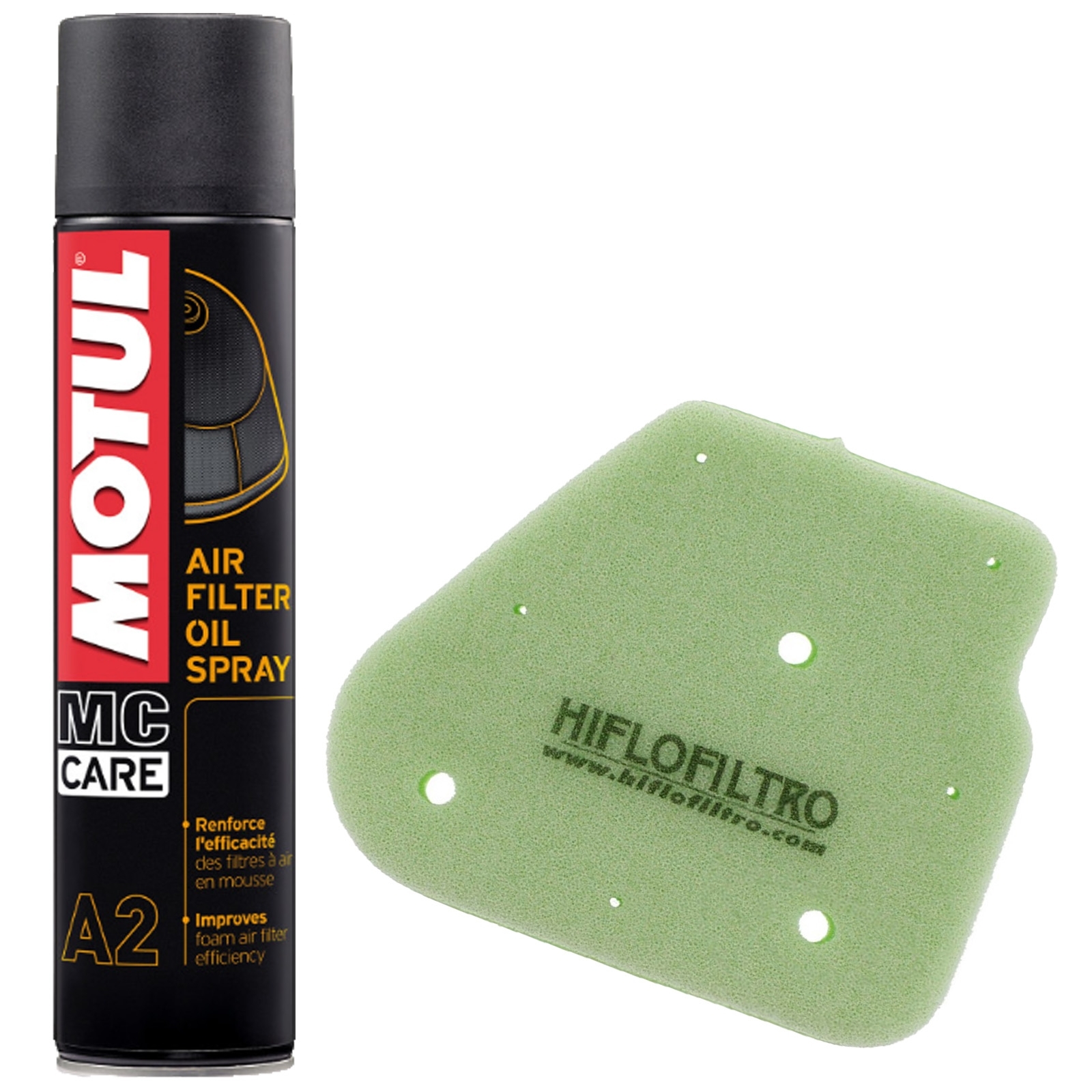 Set HIFLO Luftfilter + Luftfilteröl für Yamaha Ering KTM Baotian Sachs CPI Beta Malaguti