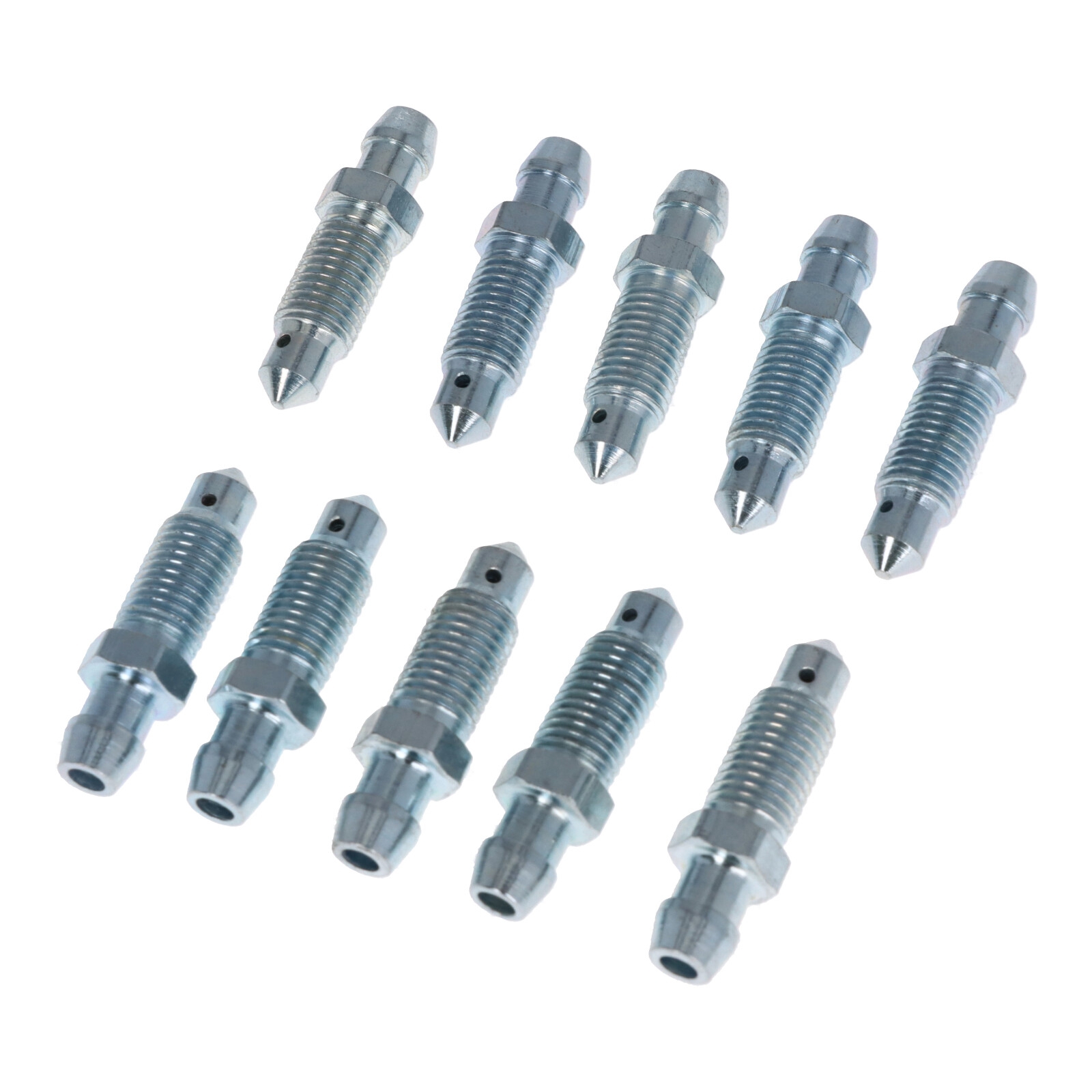 10x Quick Brake QB0090-10 Bremssattel Entlüfterschraube Entlüftungsventile M8x1x33,5 mm SW9