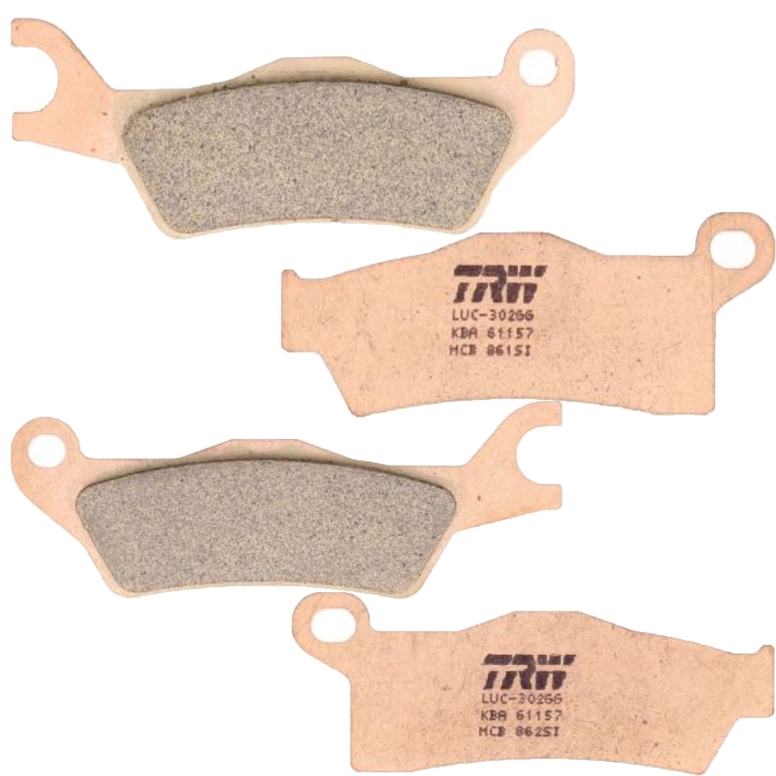 TRW Sintermetall Bremsbelagsatz für CAN-AM Renegade 800 500 Outlander 800 1000 650 570