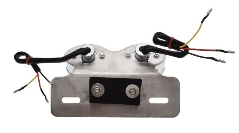 LED Rückleuchte Rücklicht mit Nummernschildbeleuchtung M6 x 1.0 mm