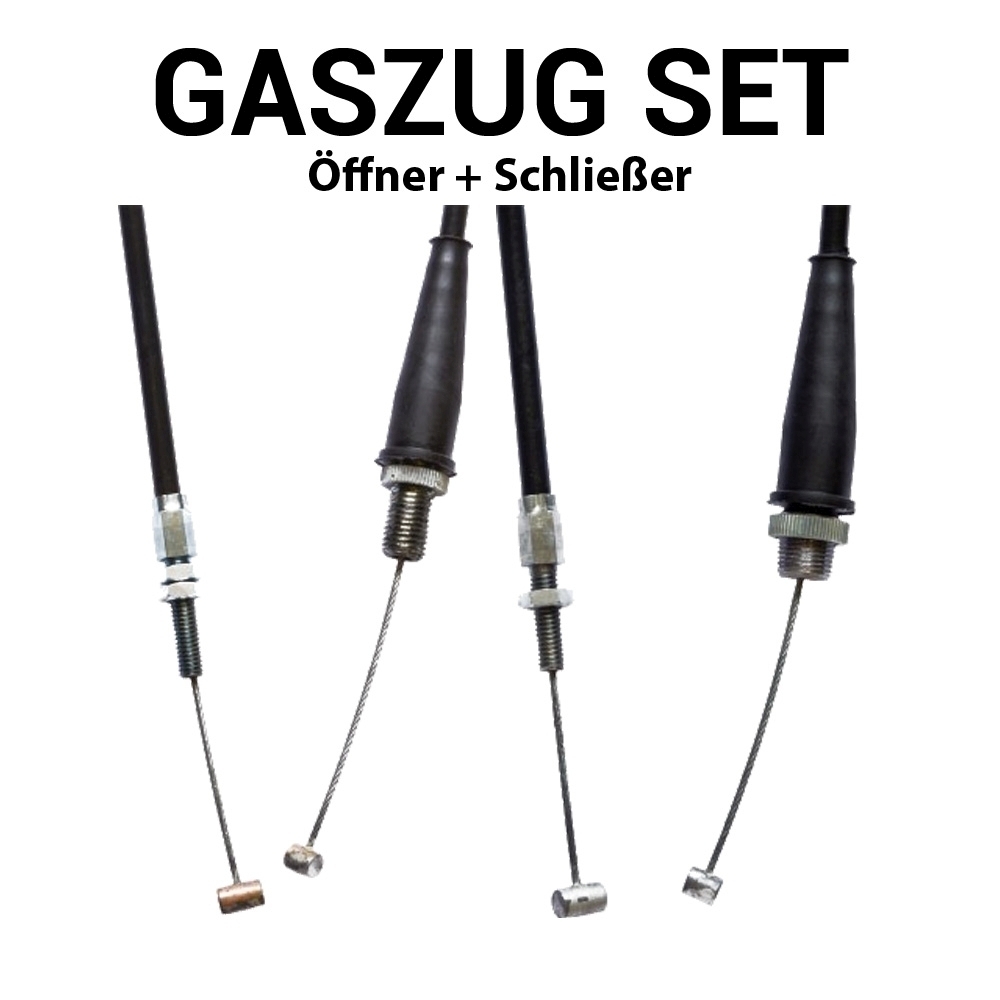 Gaszug Satz für Honda CBX 550 F/F2 Supersport 1982 - 1984 PC04 Öffner A + Schliesser B