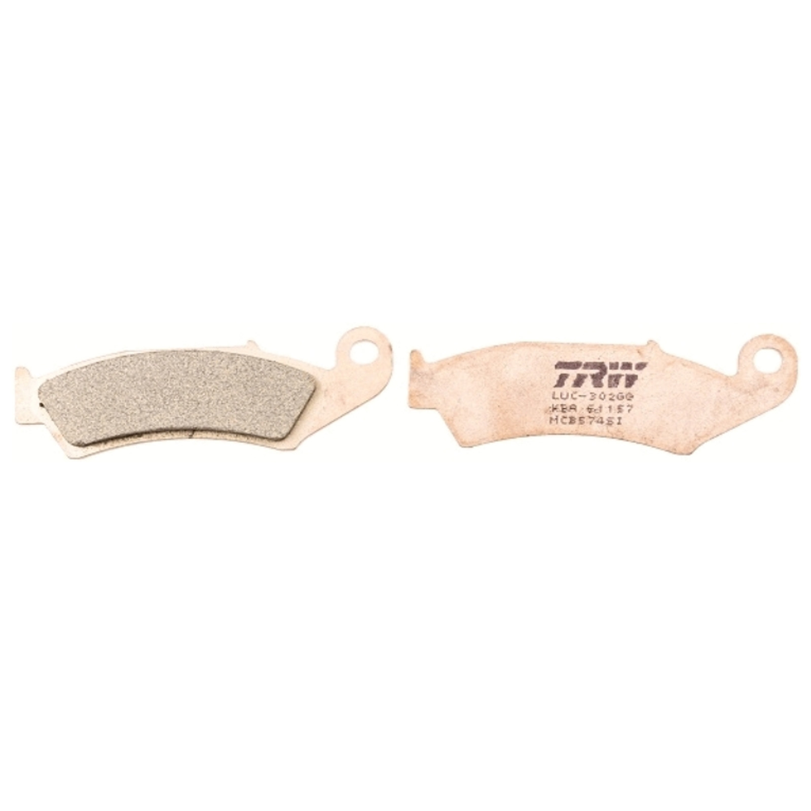 TRW MCB574SI Sintermetall Bremsbeläge vorne für Honda CR125 R CR250 R CR500 R NX250 XR250 R XR600 R