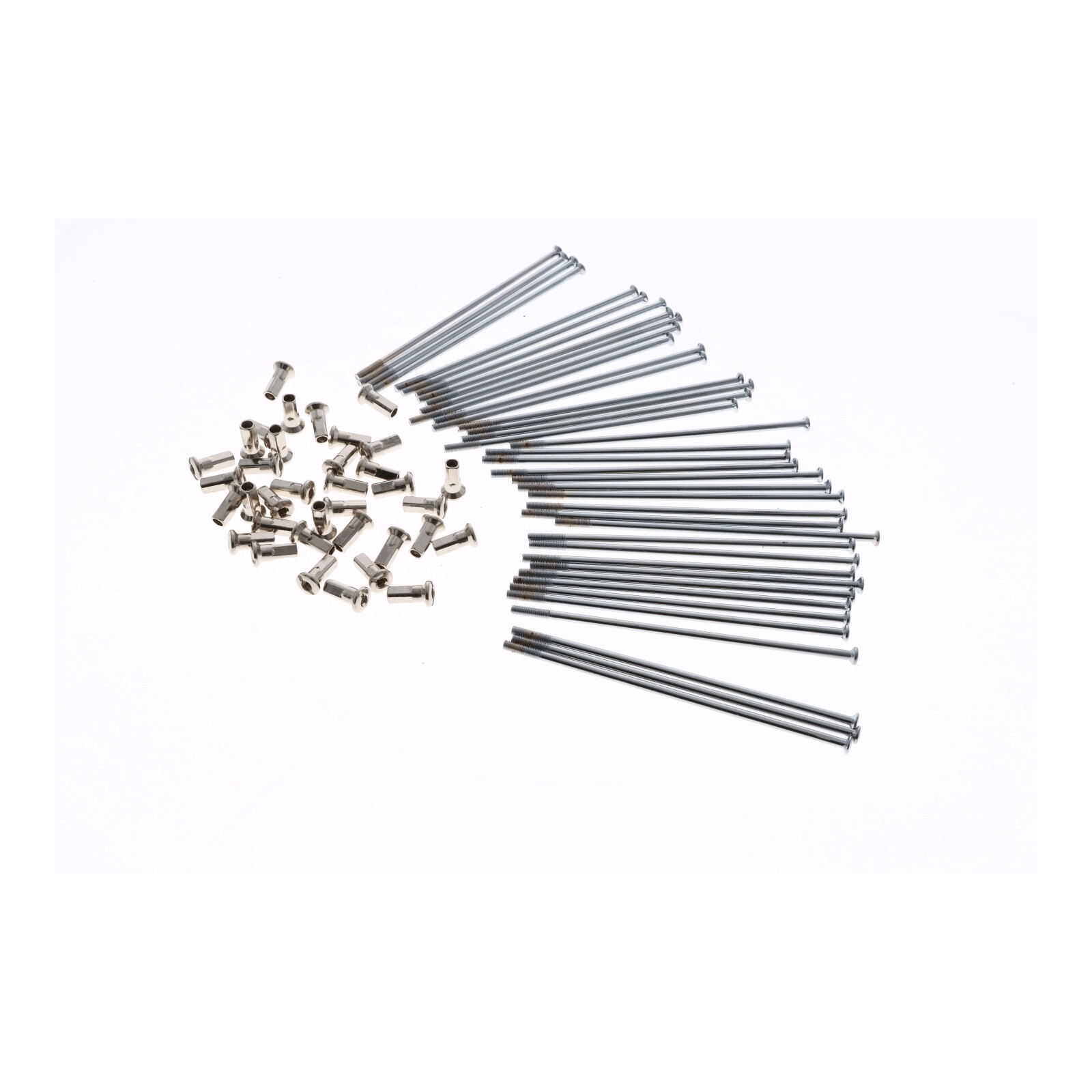 36x Speichen 121mm 3.2mm Speichensatz Nippel verchromt für MZ ETZ 125 150 251 ES TS