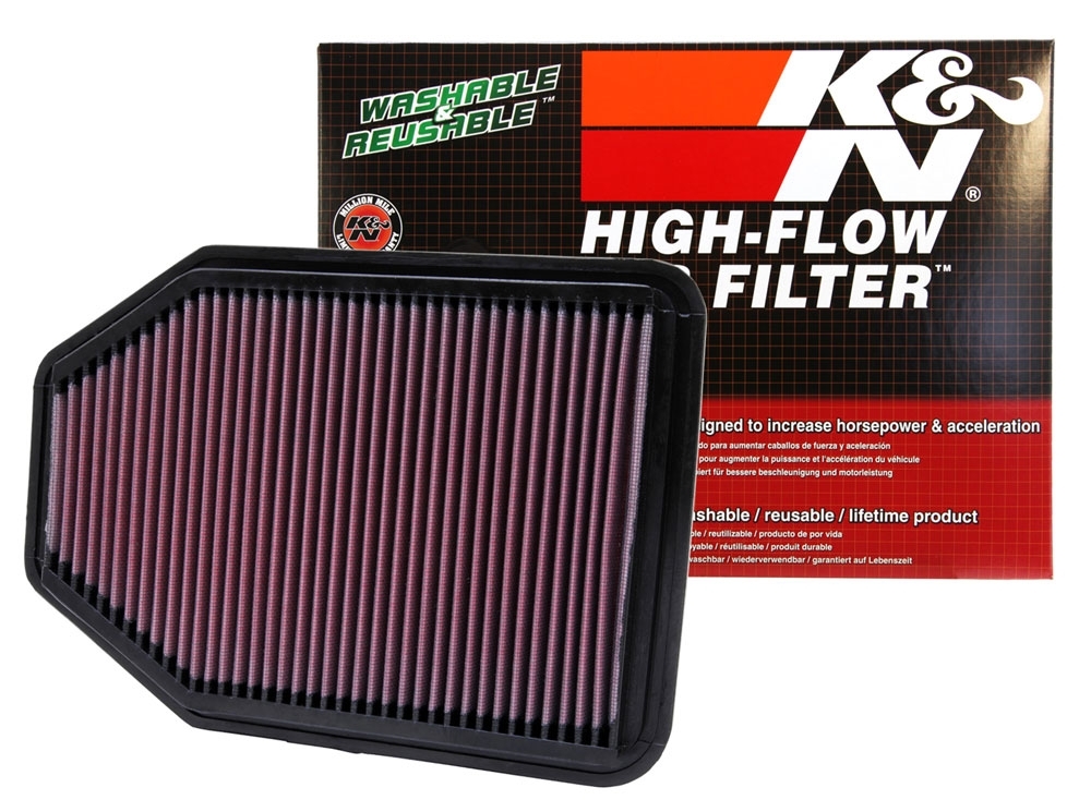 K&N Tauschluftfilter 33-2364 Jeep Wrangler III 3,8i 07 - 12 3.6i 12 - 21