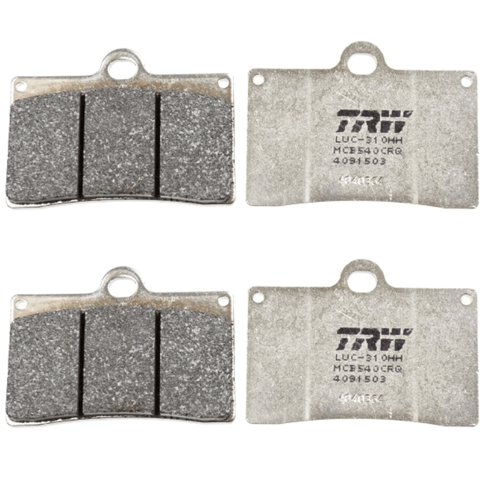 TRW Rennbremsbelagsatz vorne für Aprilia RS RS4 Ducati Monster Supersport 600 750 900