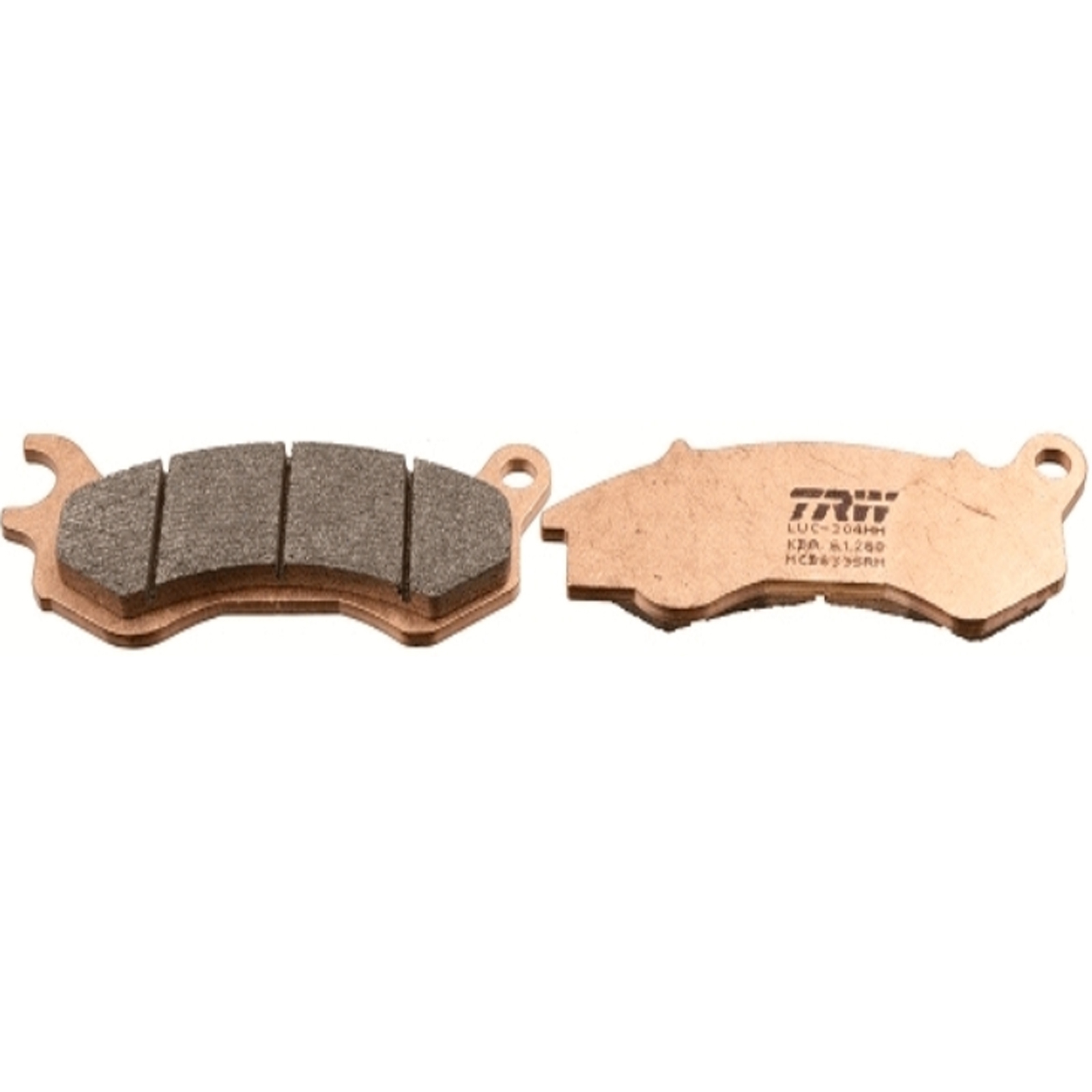 TRW MCB833SRM Sintermetall Bremsbeläge vorne für Honda PCX NHX NSC Peugeot Satelis Django Speedfight