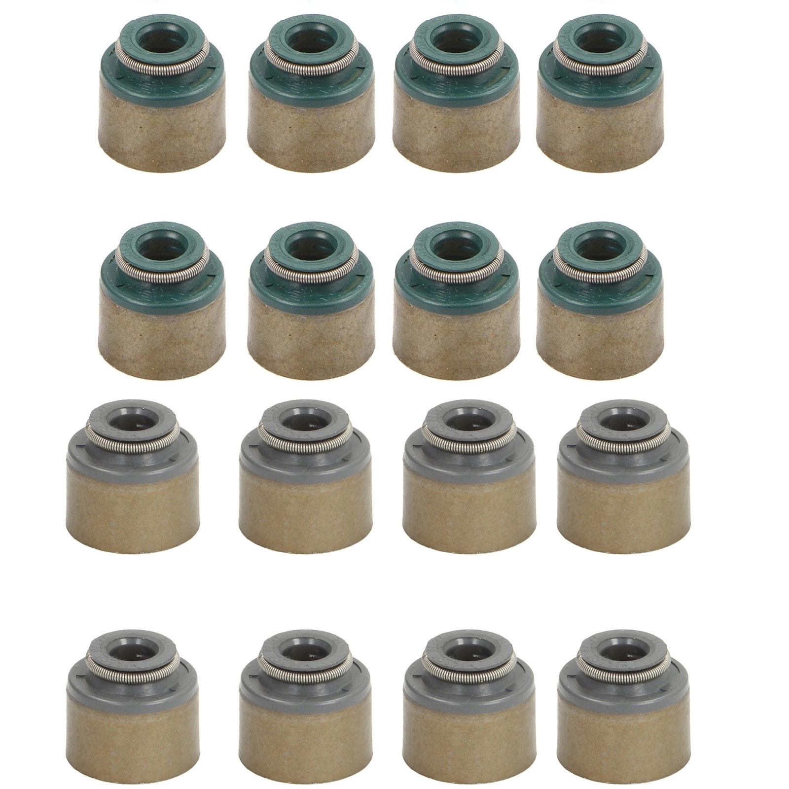 SET 16x Ventilschaftdichtung Einlass + Auslass für Hyundai Kia 4-Zylinder VICTOR REINZ