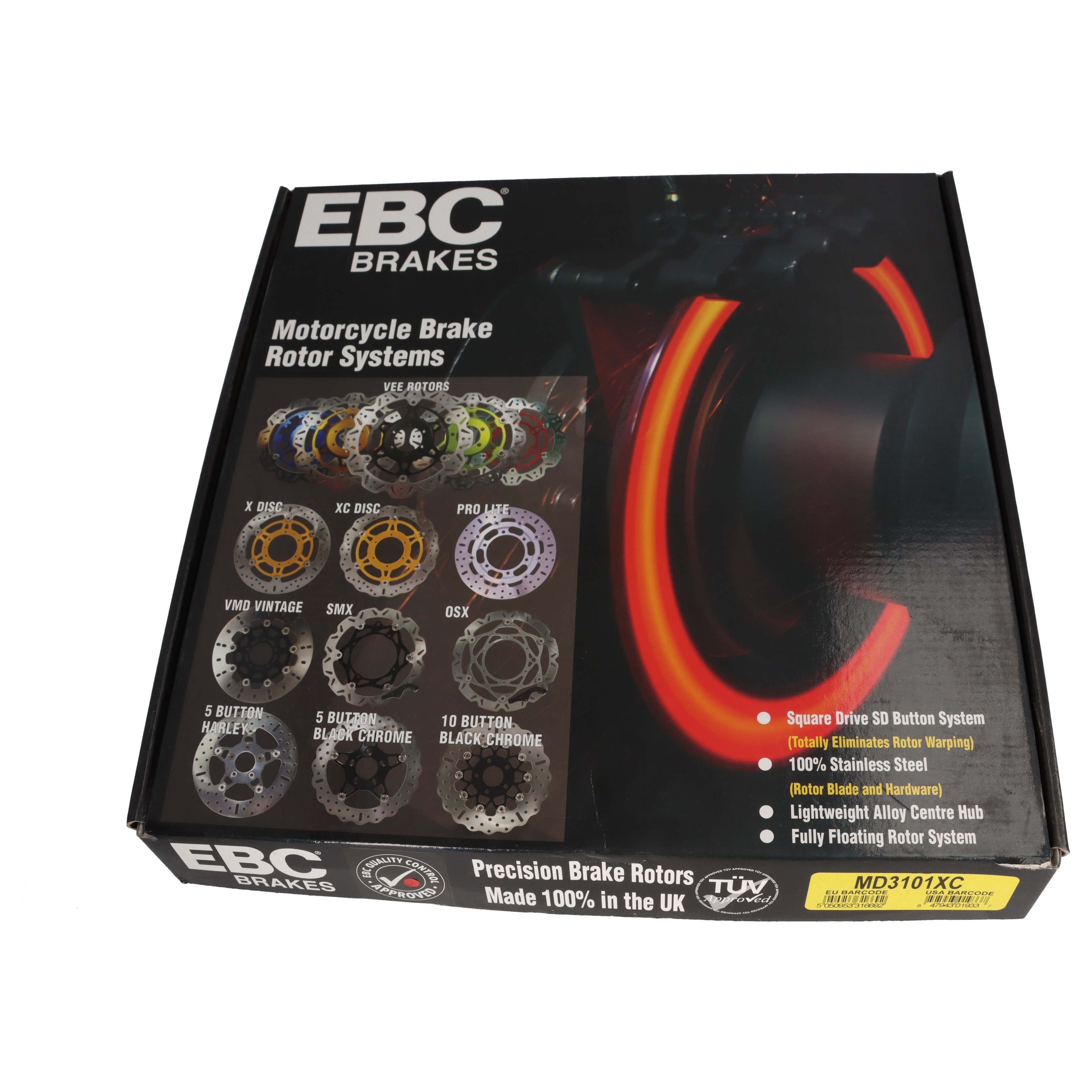 EBC Contour Bremsscheibe MD3101XC Suzuki GSF 650 SUA SA UA A