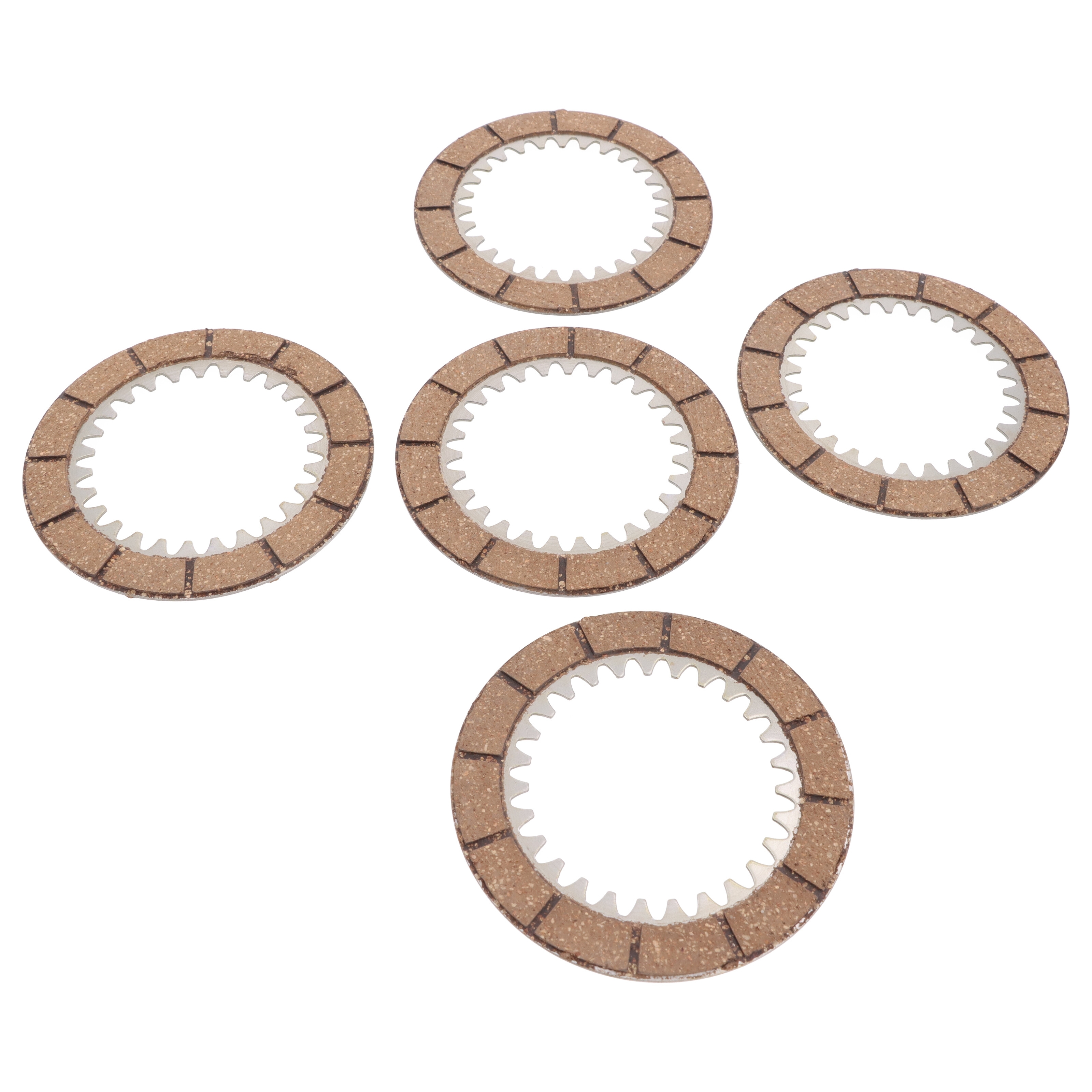 5x Kupplungsscheibe Reibscheibe Reibbelag 3.5 mm für MZ ES ETZ TS 175 250 251 301