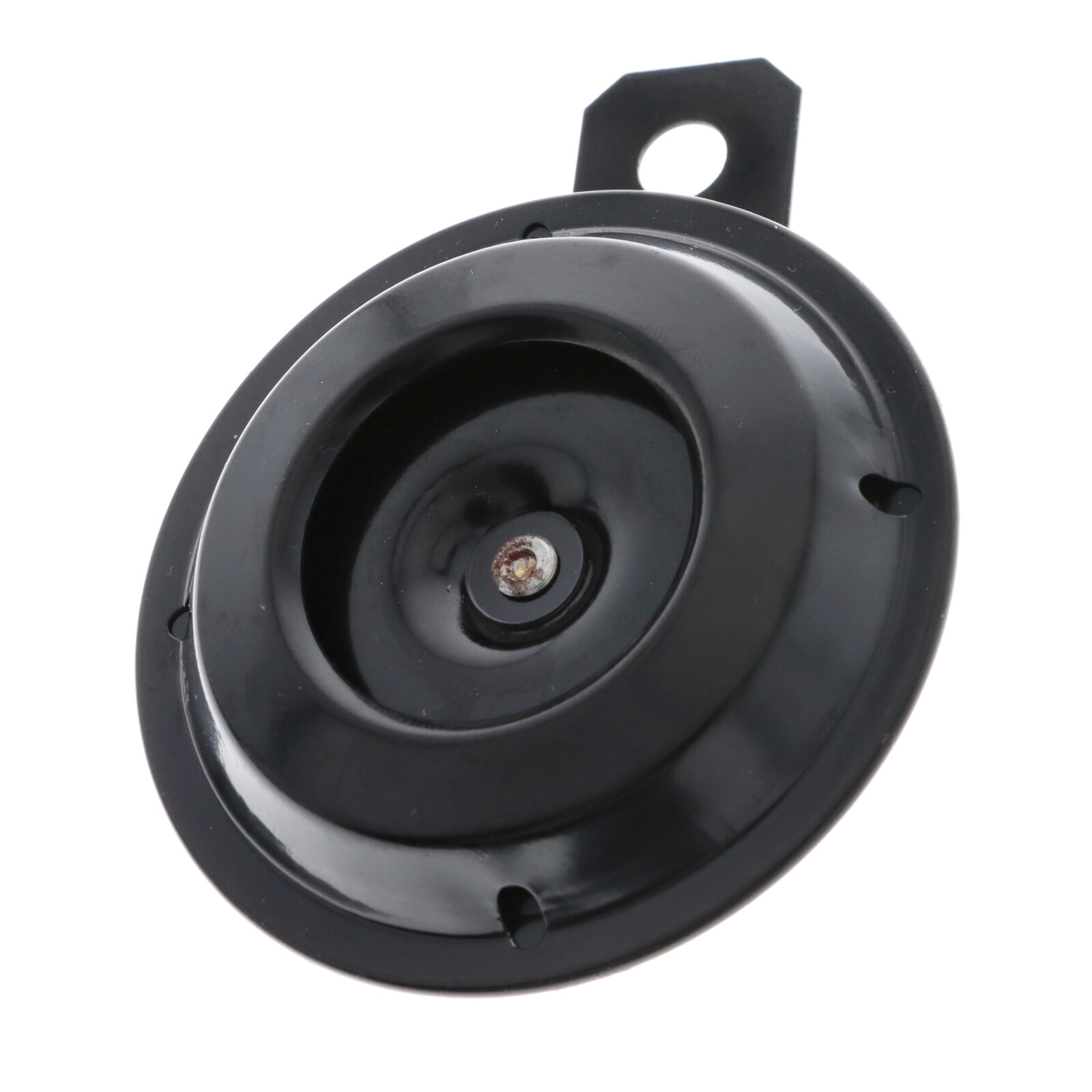 Horn Hupe 6V schwarz für Motorrad Quad ATV Roller Mofa Moped 70 mm Metallhupe