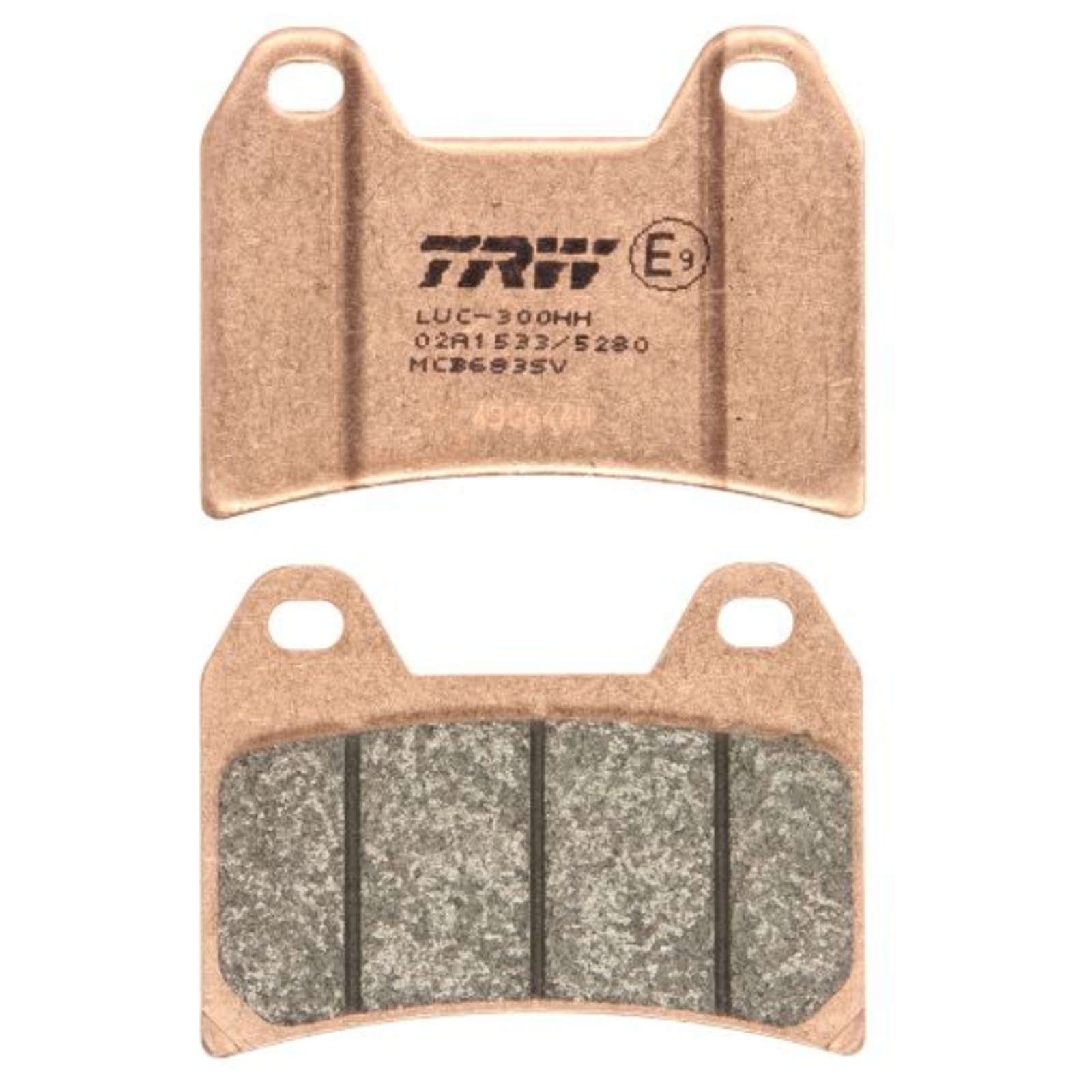 TRW MCB683SV Sintermetall Bremsbeläge vorne für BMW F800 R1200 G650 Aprilia Ducati KTM MV Augusta