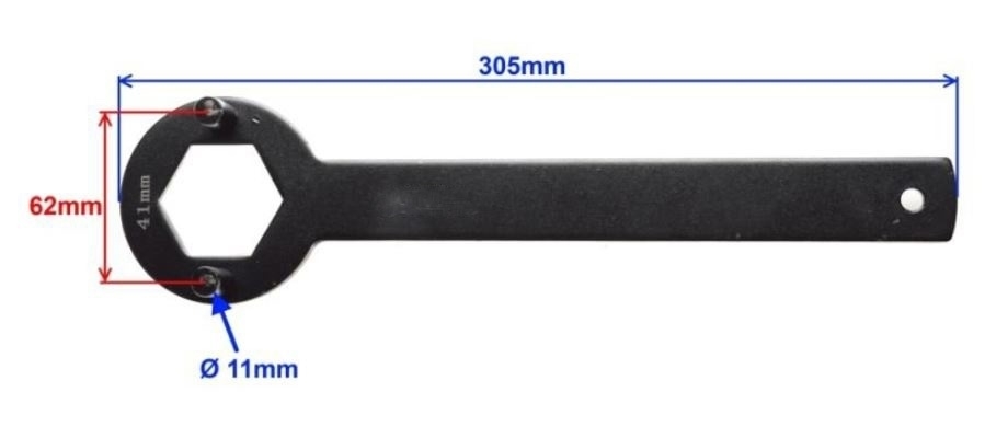 Kupplungshalter 41 Blockierwerkzeug für Minarelli Yamaha Aerox Peugeot Speedfigh