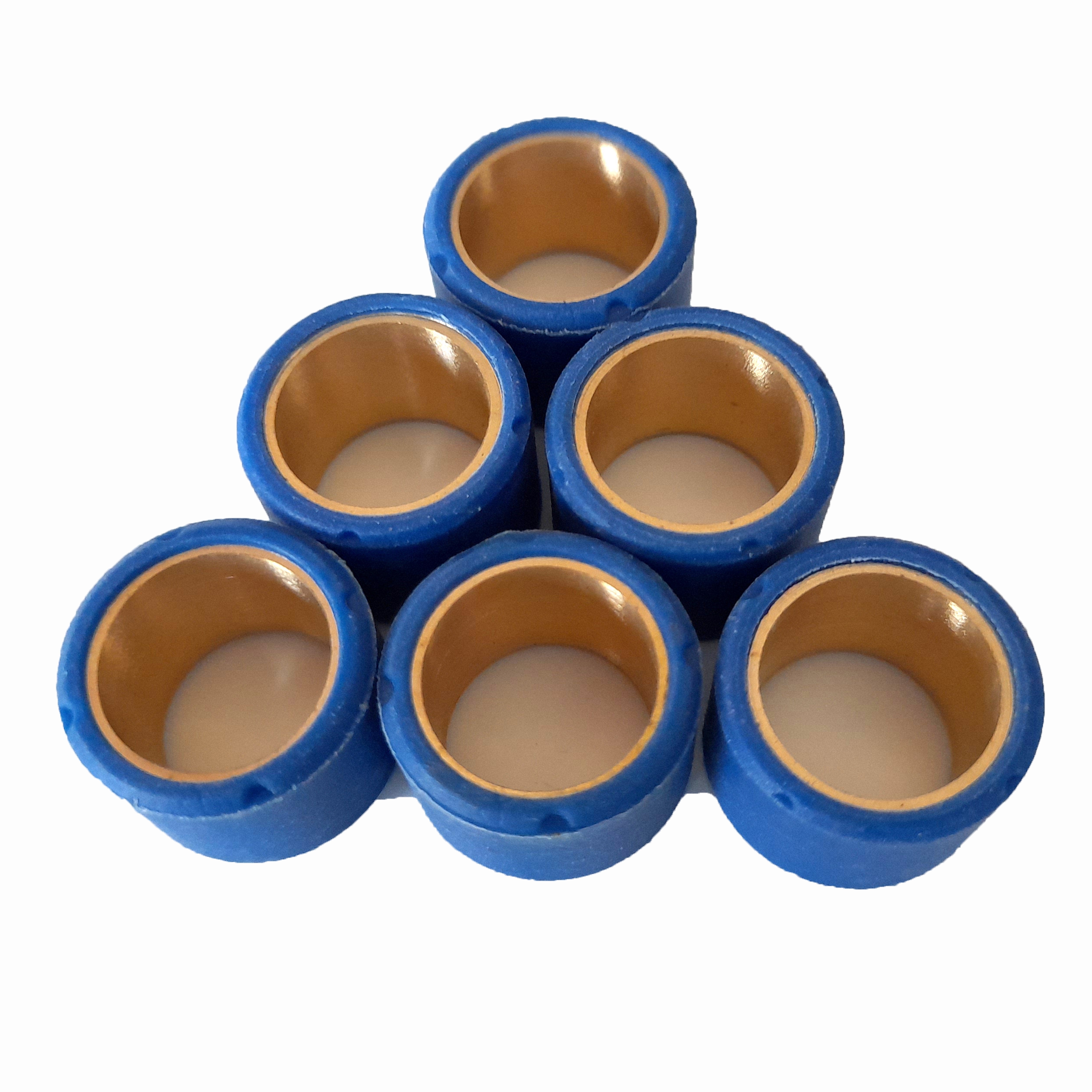 Variogewicht Satz Variorollen 7.5g 17x13mm Variomatikrollen für Roller, 6 Stück