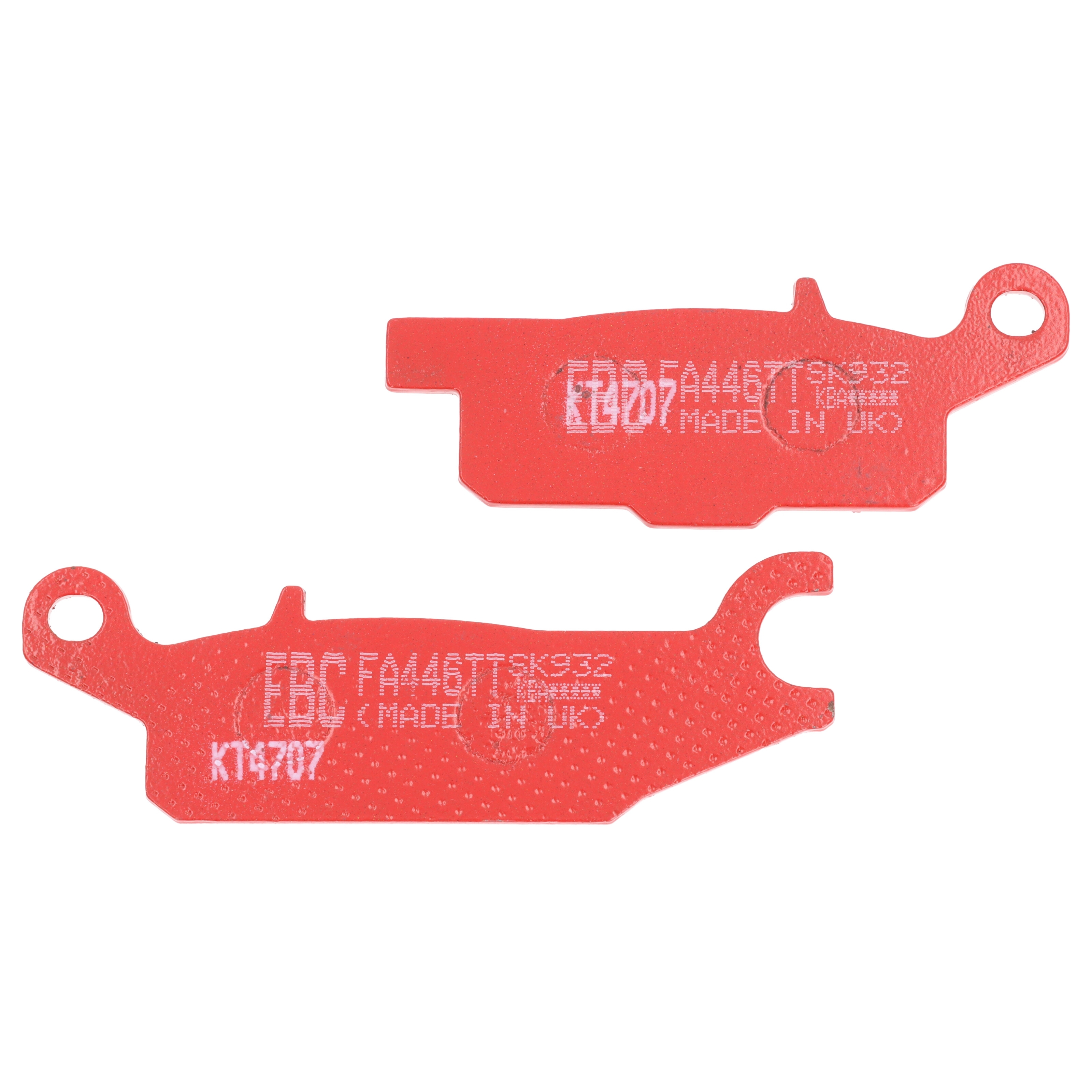 EBC FA446TT Redstuff Carbon TT Bremsbeläge hinten für Yamaha Grizzly ATV Quad