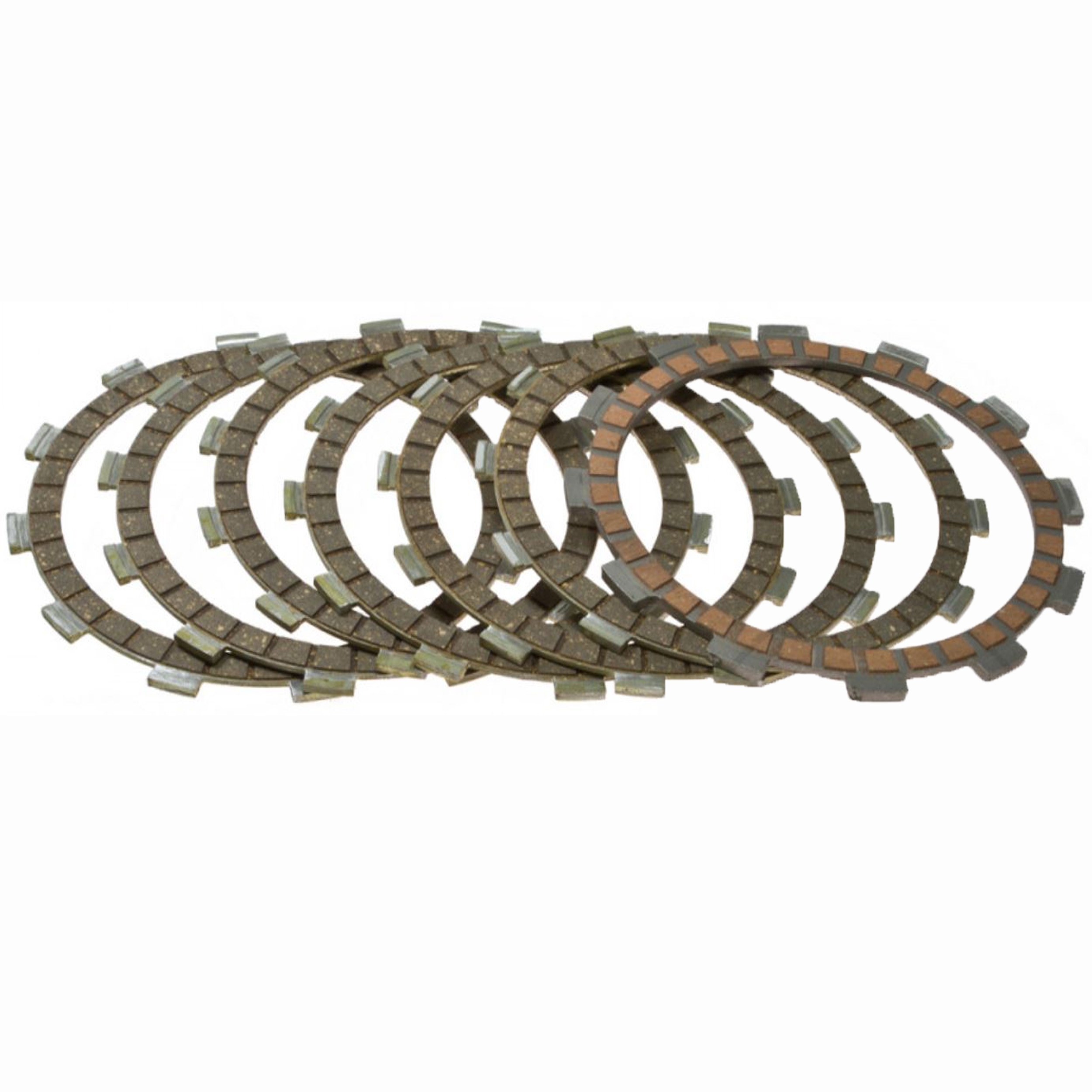 TRW MCC111-7 Kupplungslamellen für Honda CX 500 CX 500 E CB 550 K F GL 500 Reparatursatz verstärkt