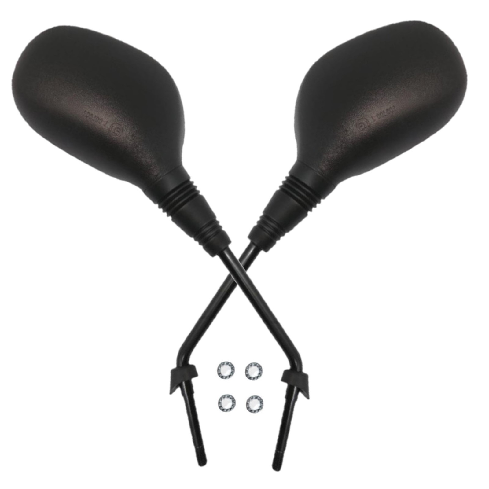 JMP Rückspiegel Paar für Piaggio MP3 125 07-12 250 07-10 300 10-16 400 10-13 500 11-17