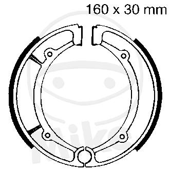 EBC Bremsbacken mit Federn Y516