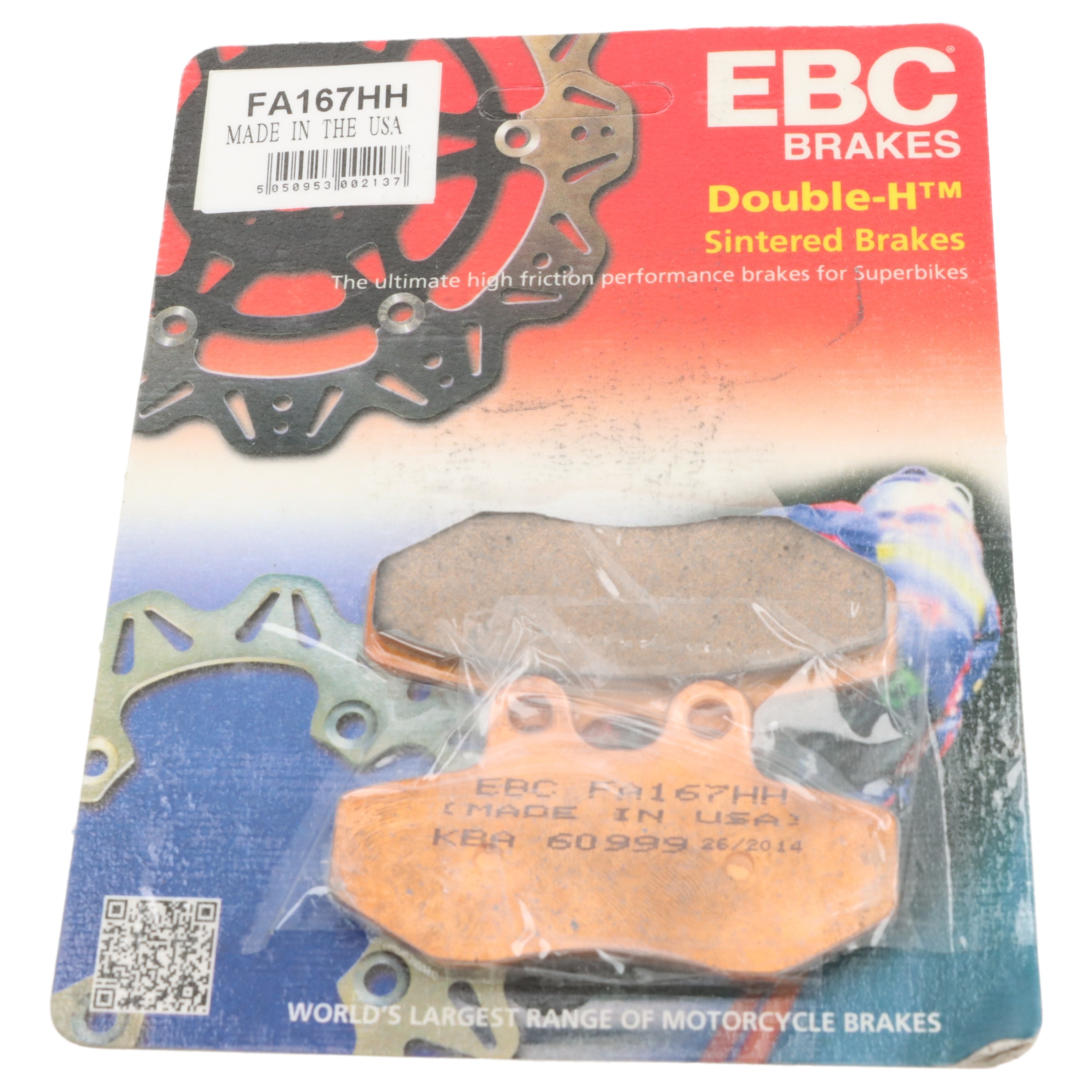 EBC FA167HH Sintermetall Bremsbeläge für Aprilia 125 600 RX 50 Sachs Rieju 125 Gas Derbi 50