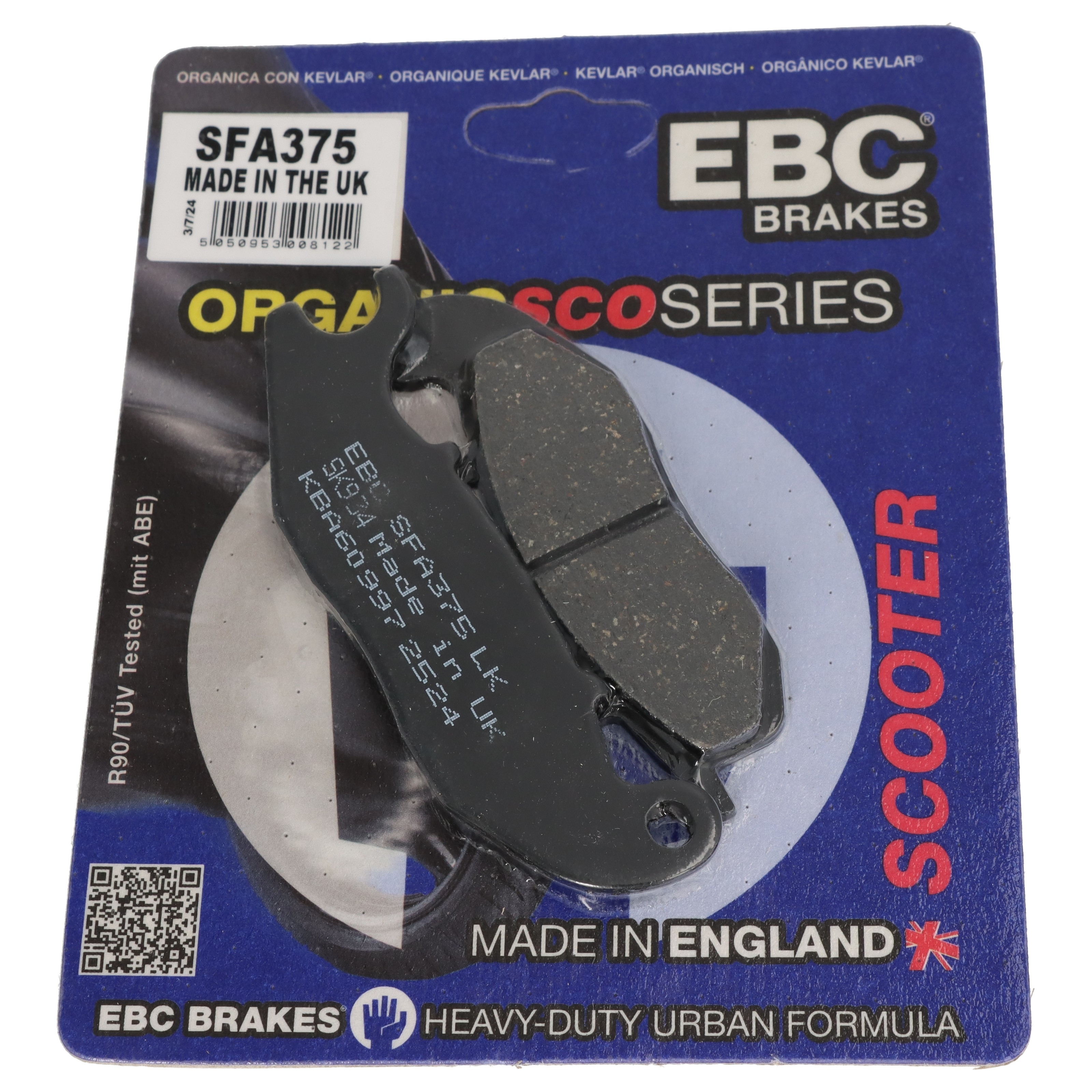 EBC SFA375 Bremsbeläge vorne für Rieju RS-2 50 Matrix Honda ANF 125 Innova Transalp XL750