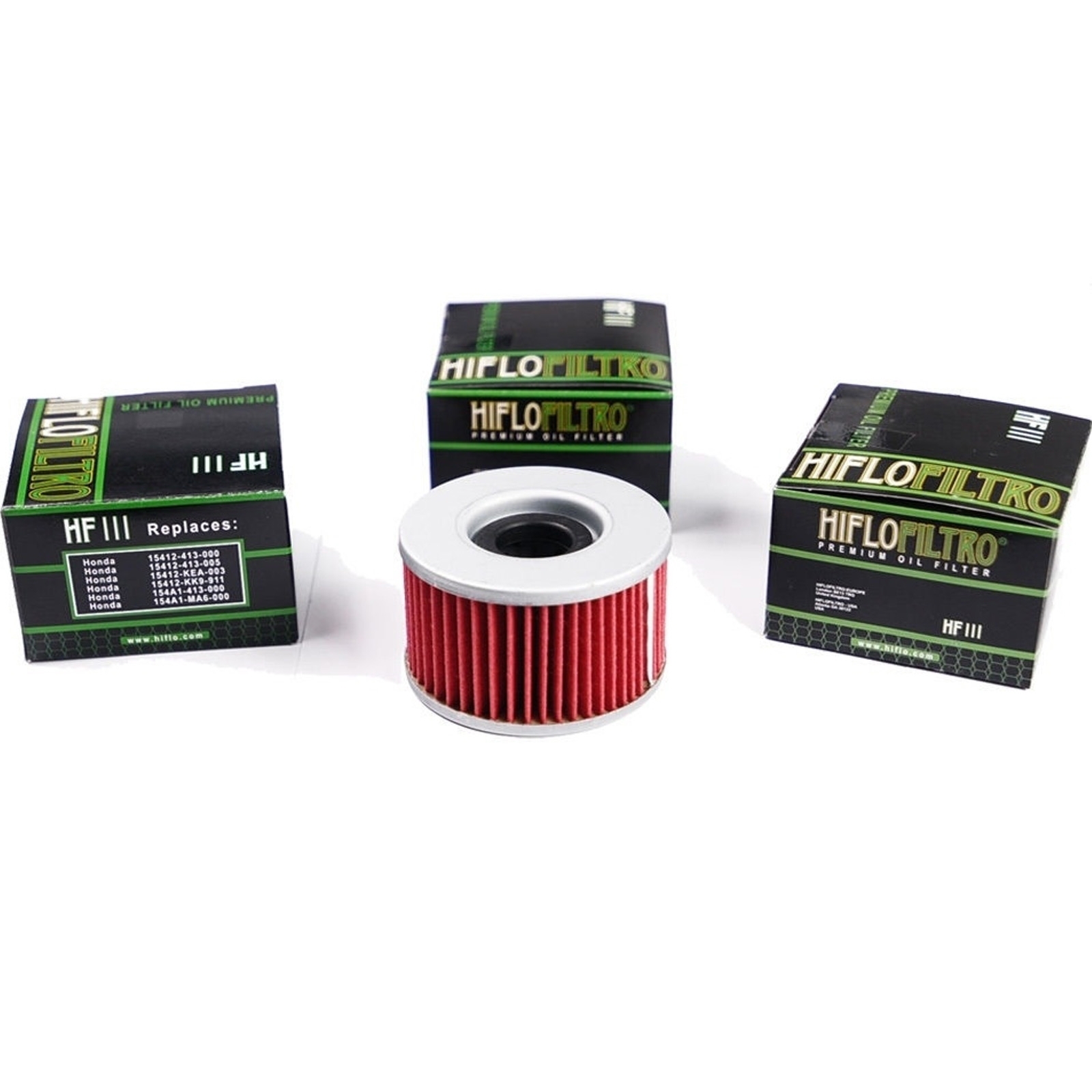 3x Hiflo Ölfilter für Honda CX 500 CB 250 400 CBX 550 CMX TRX 680 VT 250 VTR 250