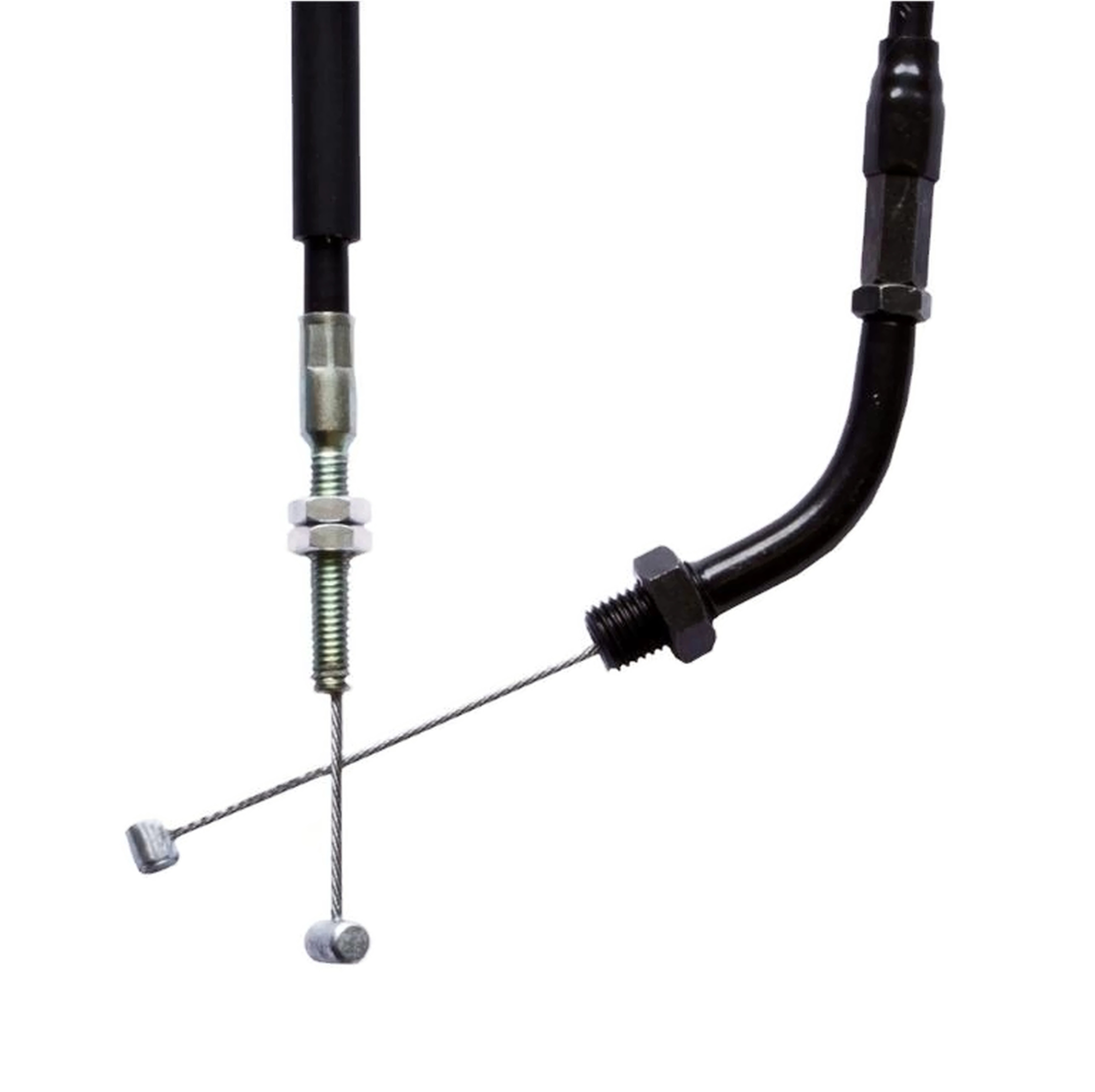Gaszug Satz für Honda XBR 500 (S) Gussrad PC15 1985 - 1989 Öffner A + Schließer  B