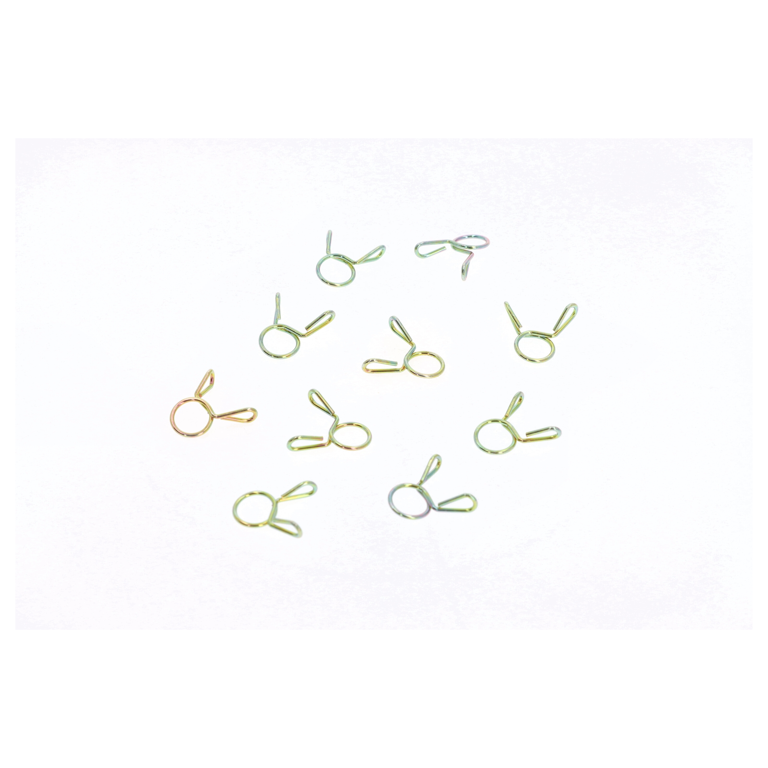 10x Universelle Klemmen Schlauchklemmen für Benzinschlauch / Kraftstoffschlauch 7x1mm