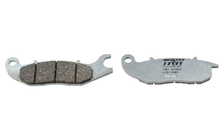 TRW MCB759EC Bremsbeläge vorne für Honda CBR125 2004-2019 CBF ANF MSX Z 125 Rieju