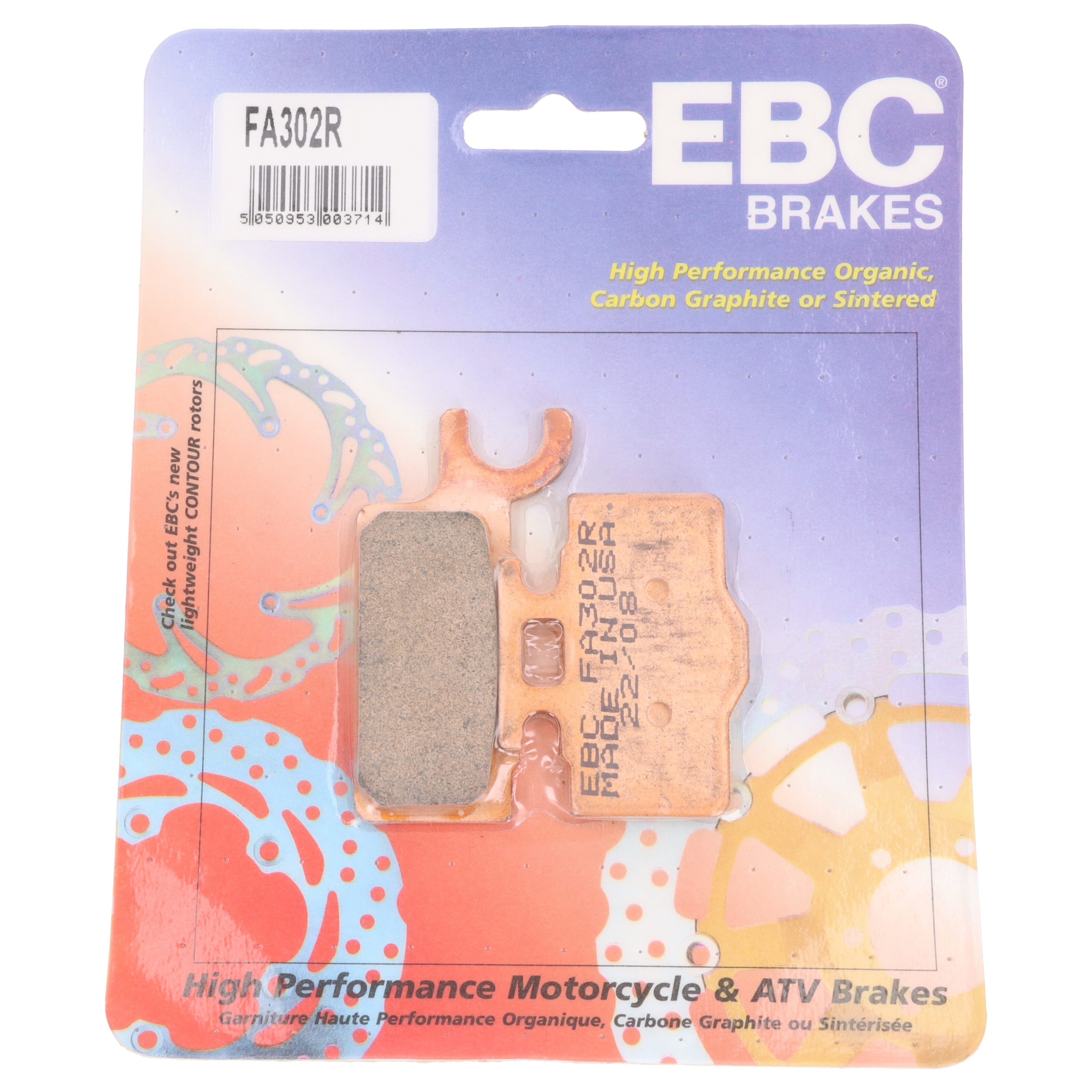 EBC Goldstuff Sintermetall Bremsbeläge FA302R