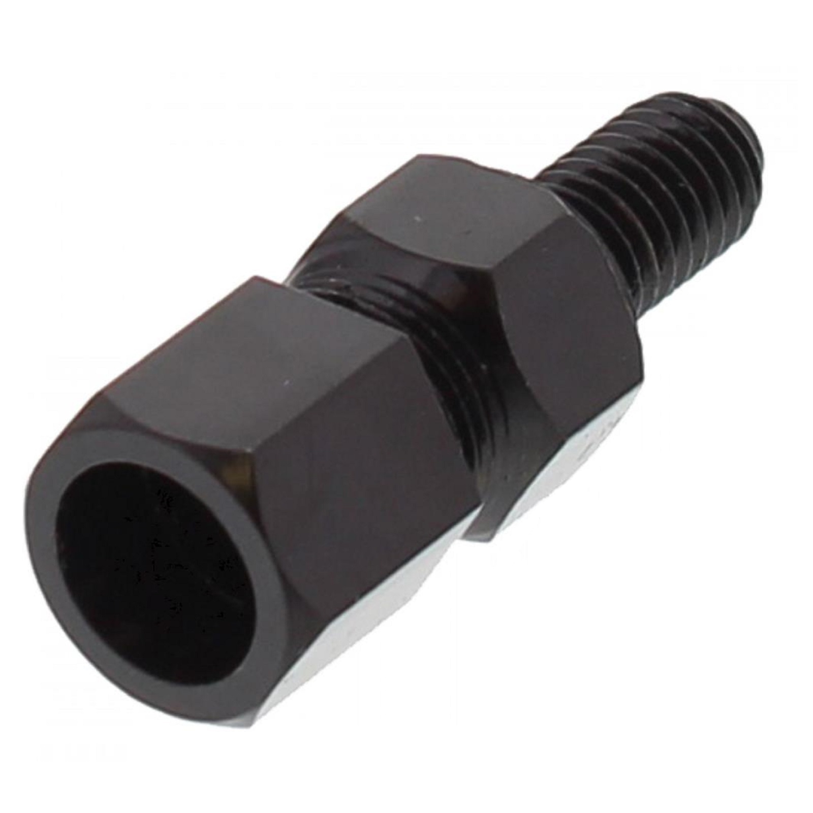 Spiegeladapter von 10mm Spiegelstange ohne Gewinde auf M8X1.25 Rechtsgewinde