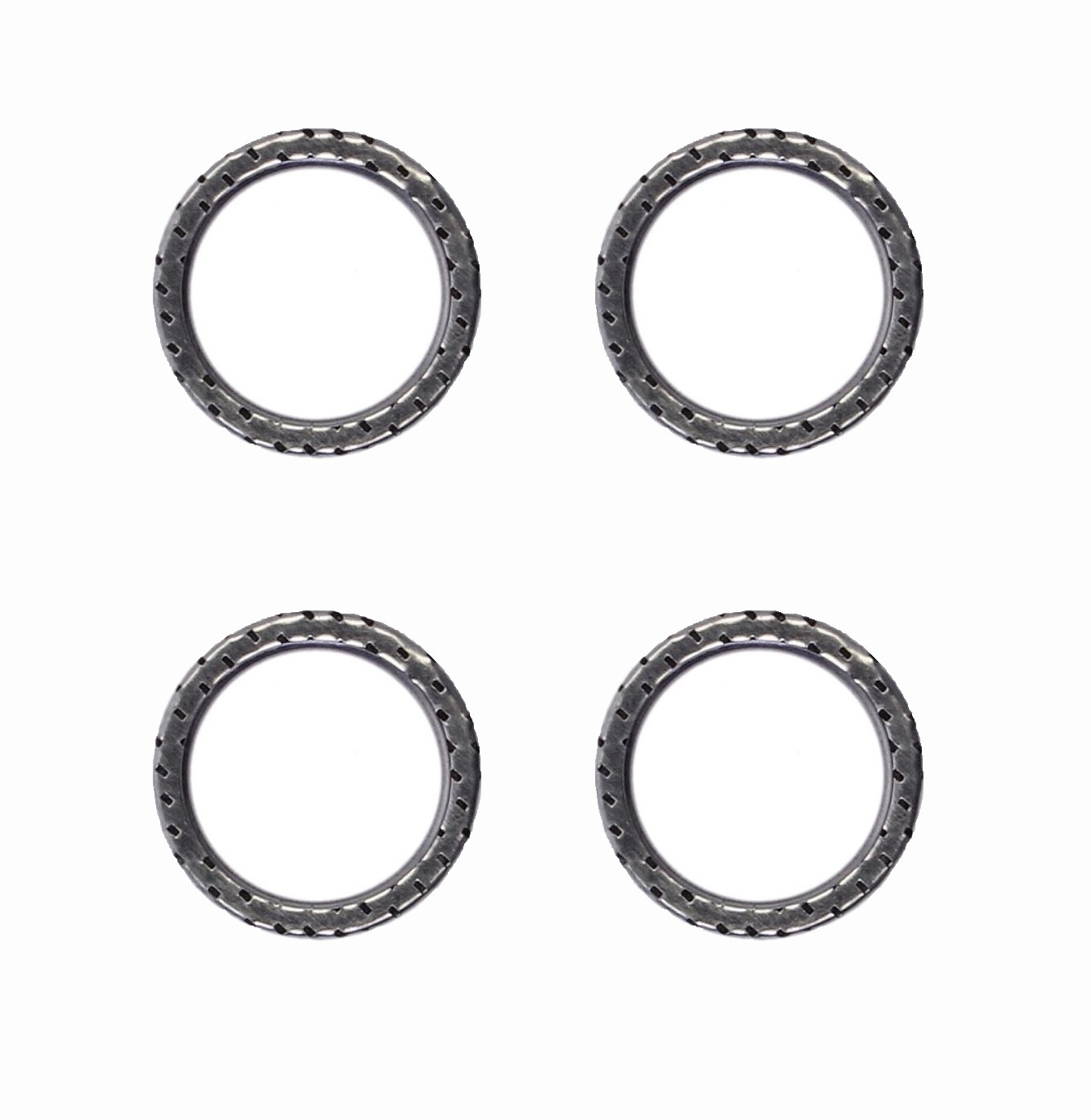 4x Auspuff Krümmerdichtung für Yamaha FZ6 FZR FZS GTS XJS YZF YZF-R6 Kawasaki GPX GPZ Z