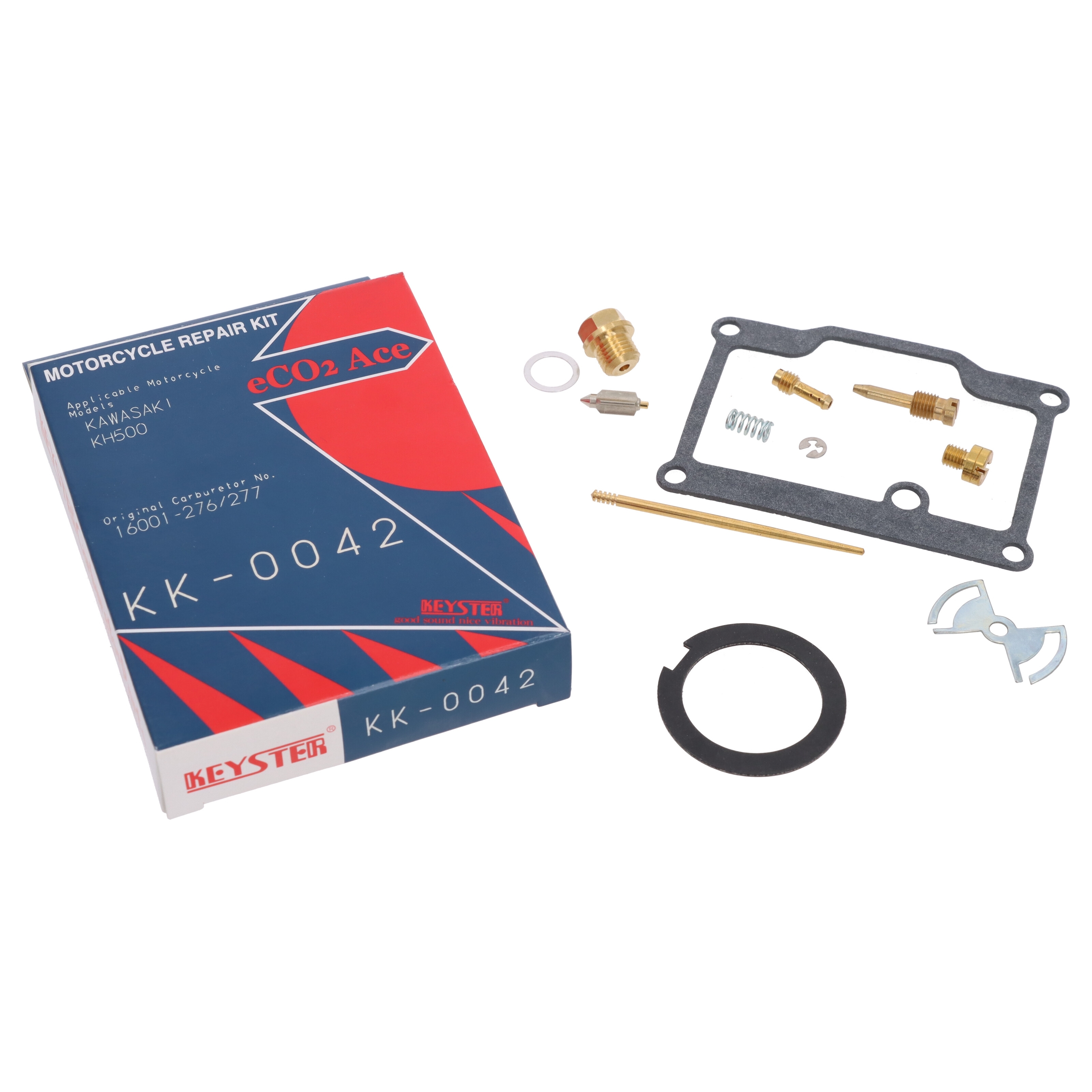 Keyster KK-0042 Vergaser Reparatursatz für Kawasaki KH 500 A 1976 - 1977 KH500A