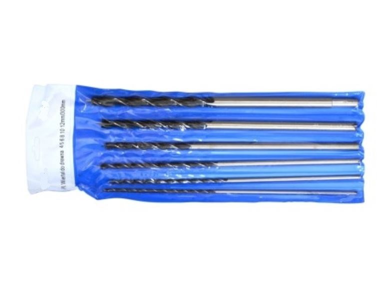 Holzbohrer Set Spiralbohrer lang Bohrer Holzbohrersatz 6er Bohrsatz