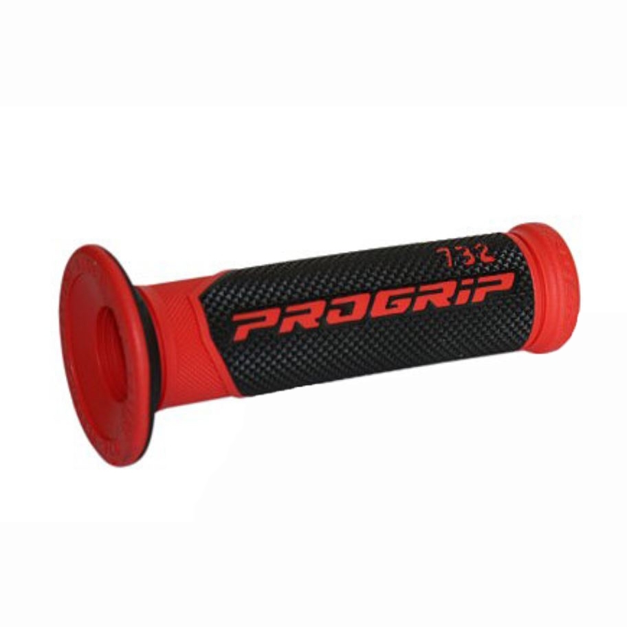 Progrip Enduro Motocross Lenkergriffe Griffgummis 732.02 schwarz / rot