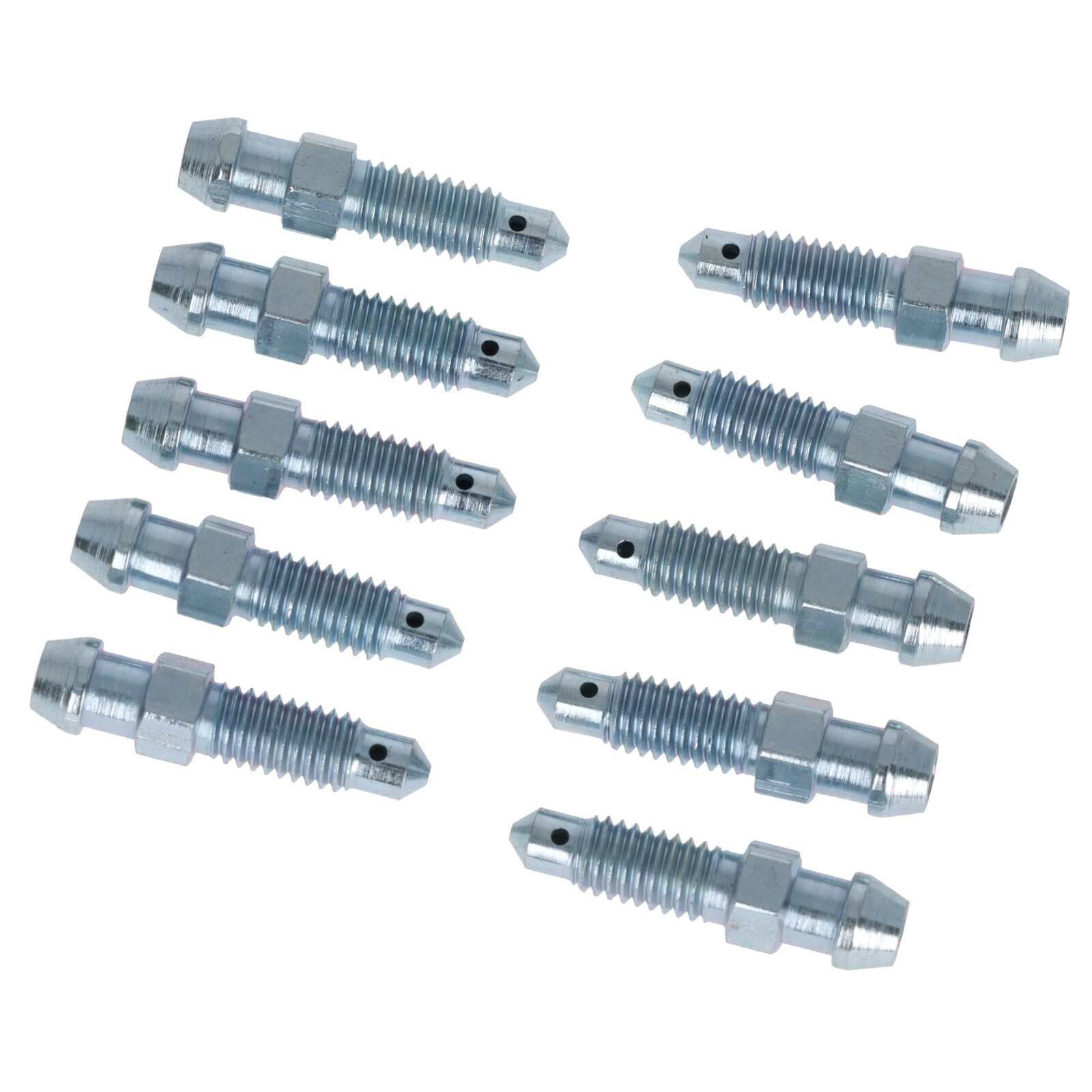 10x Quick Brake Bremssattel Entlüfterschraube Entlüftungsventile M6x1.00x29 mm SW7