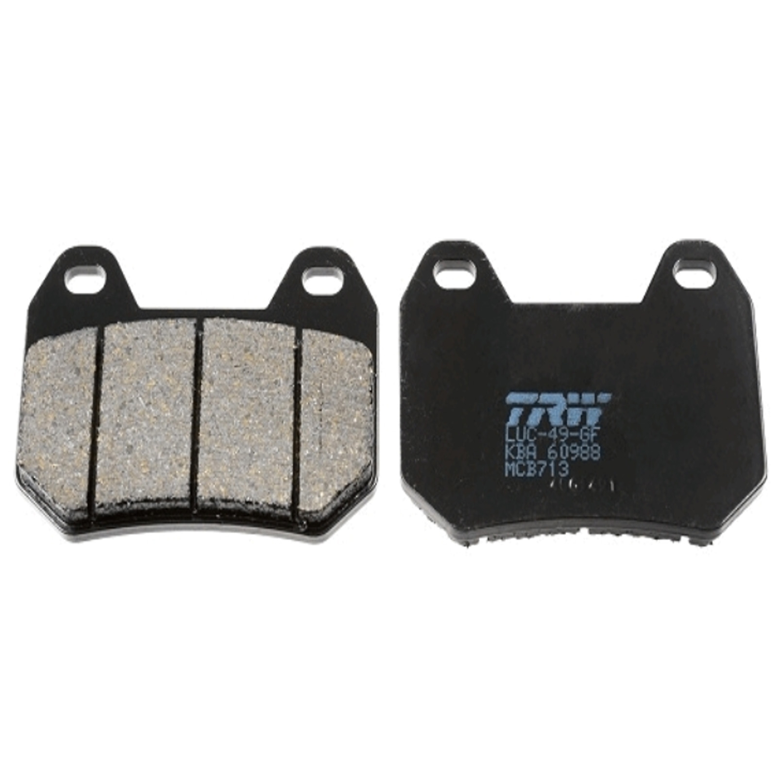 TRW MCB713 Bremsbeläge hinten für BMW K 1200 LT K2LT/K589 K12LT/K589 R 1200 CL K30